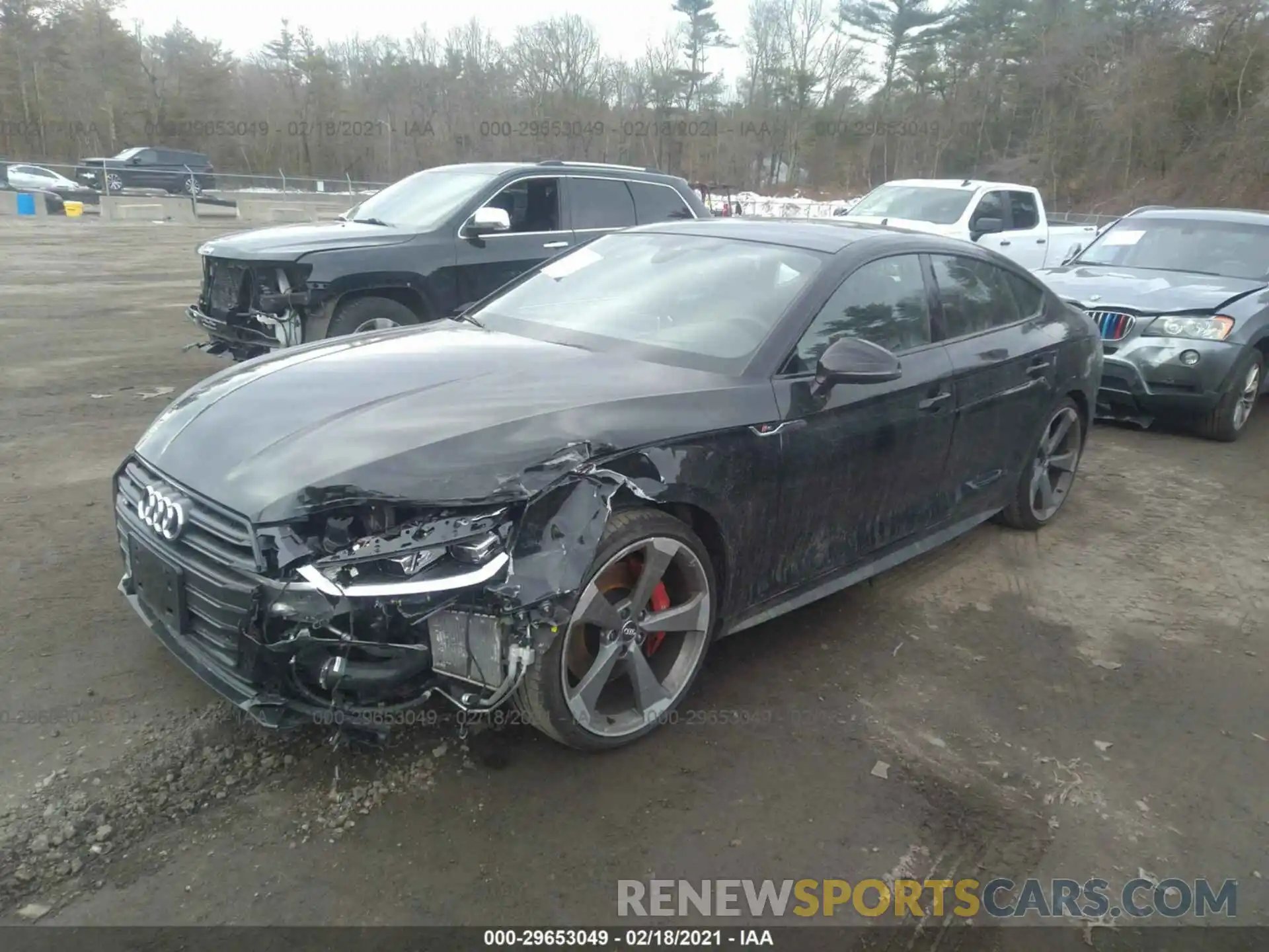 2 Фотография поврежденного автомобиля WAUC4CF59KA097649 AUDI S5 SPORTBACK 2019