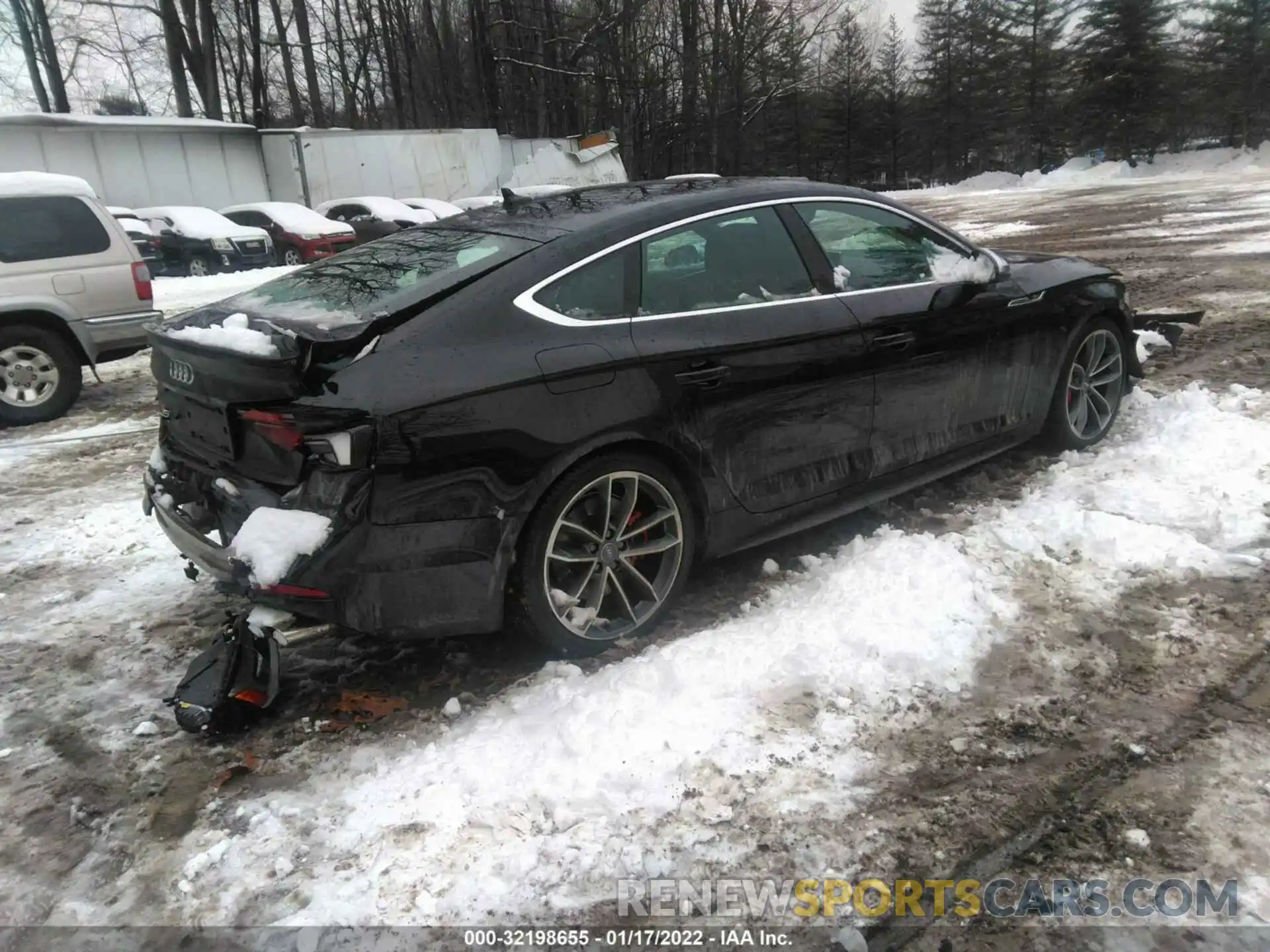 4 Фотография поврежденного автомобиля WAUC4DF58KA015528 AUDI S5 SPORTBACK 2019