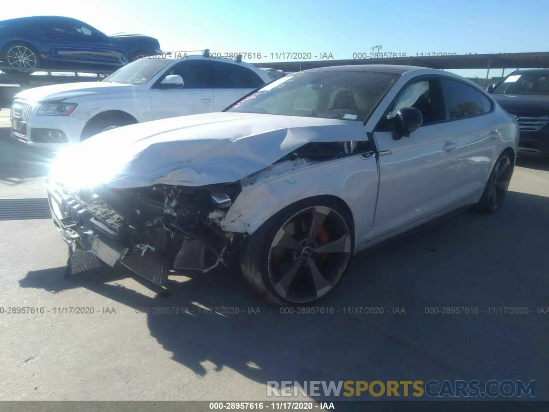 2 Photograph of a damaged car WAUC4DF5XKA009195 AUDI S5 SPORTBACK 2019