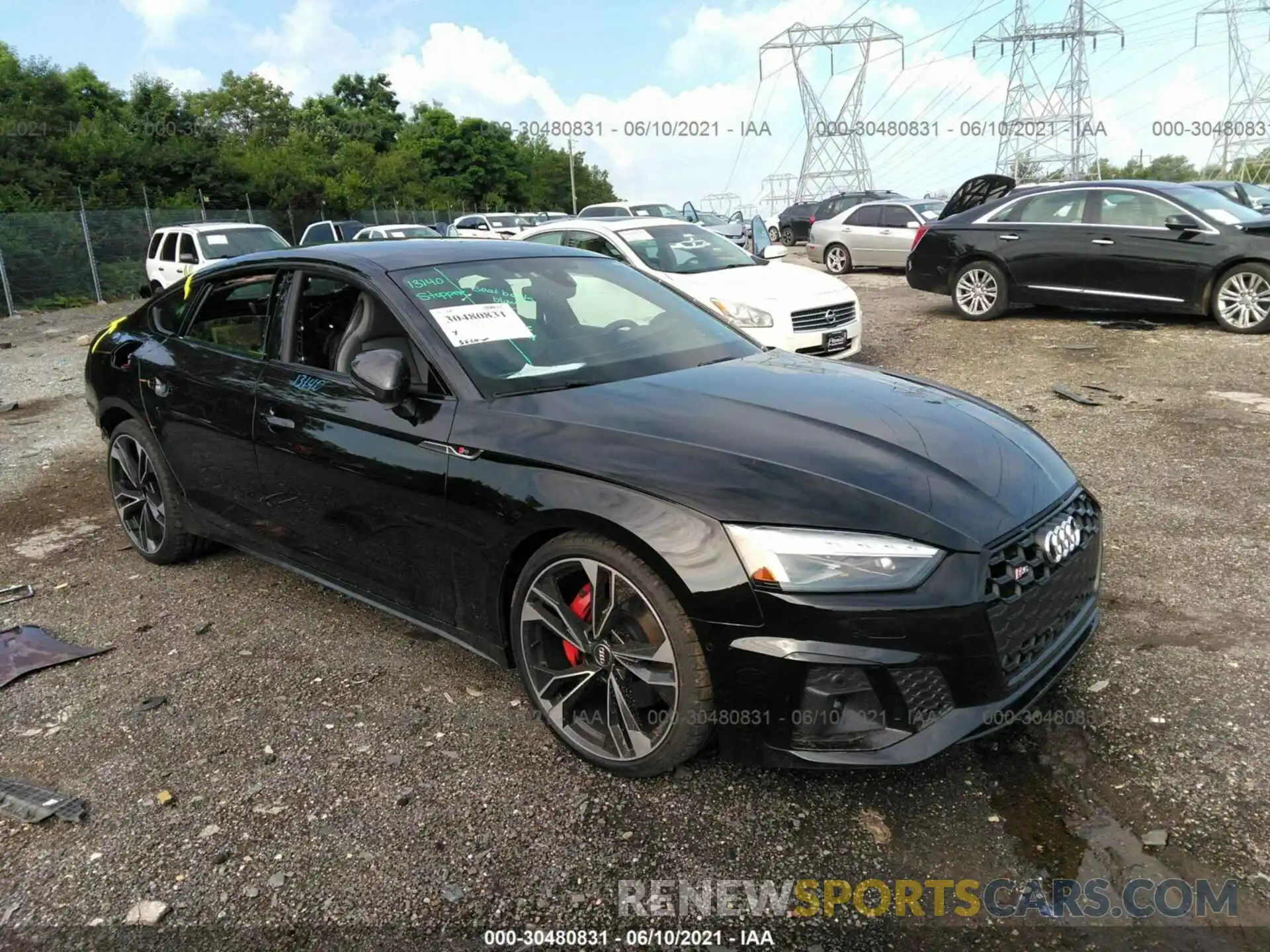 1 Photograph of a damaged car WAUB4CF51LA002157 AUDI S5 SPORTBACK 2020