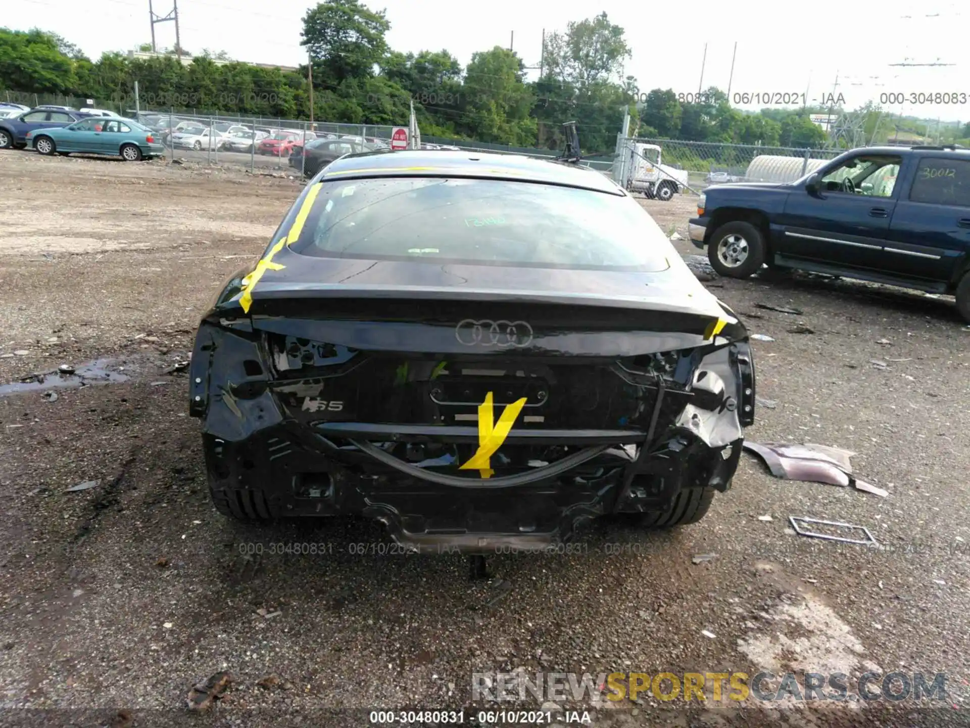 6 Photograph of a damaged car WAUB4CF51LA002157 AUDI S5 SPORTBACK 2020