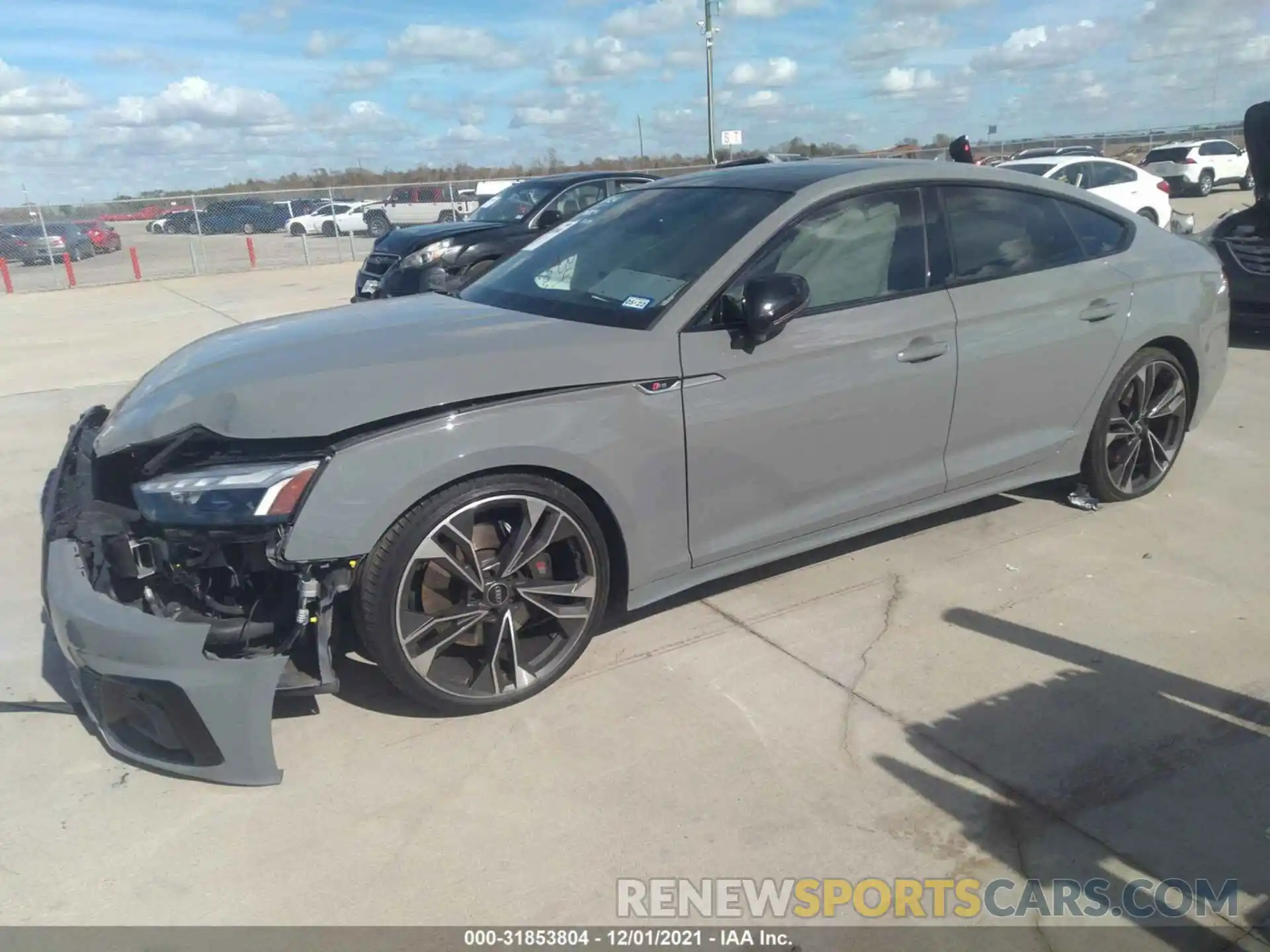 2 Фотография поврежденного автомобиля WAUC4CF53LA014329 AUDI S5 SPORTBACK 2020