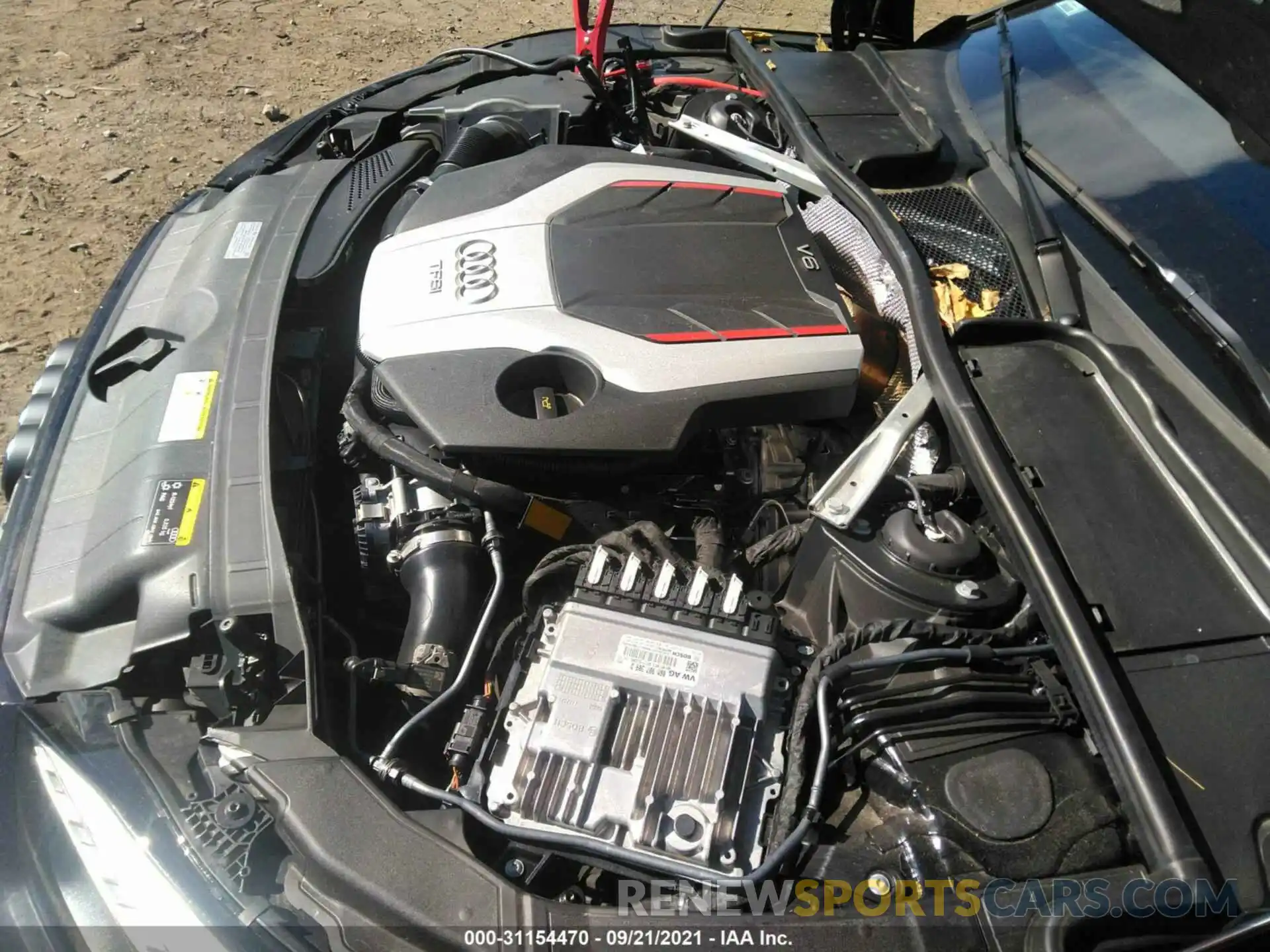 10 Photograph of a damaged car WAUC4CF55LA022237 AUDI S5 SPORTBACK 2020