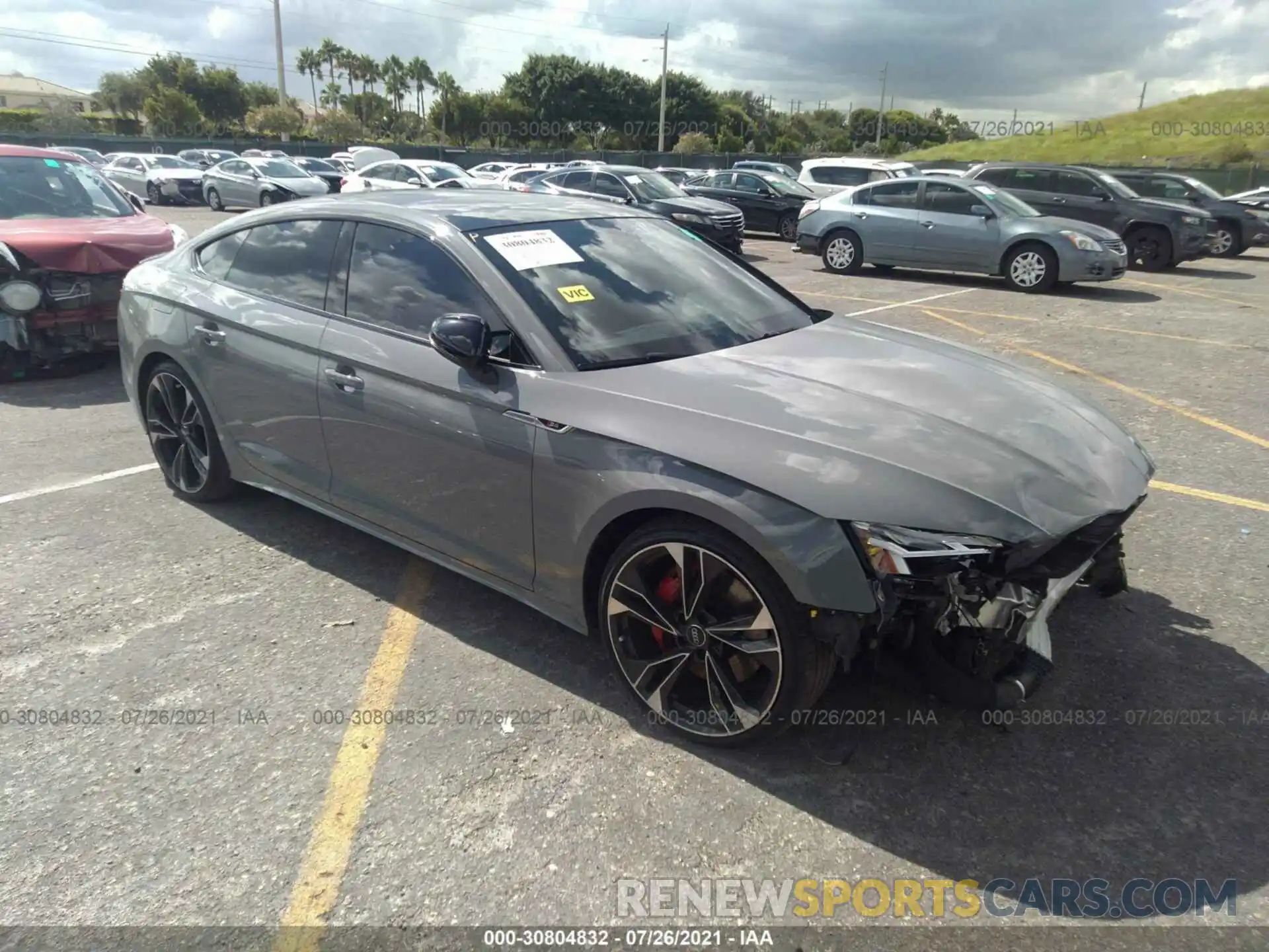 1 Photograph of a damaged car WAUC4CF58LA013080 AUDI S5 SPORTBACK 2020