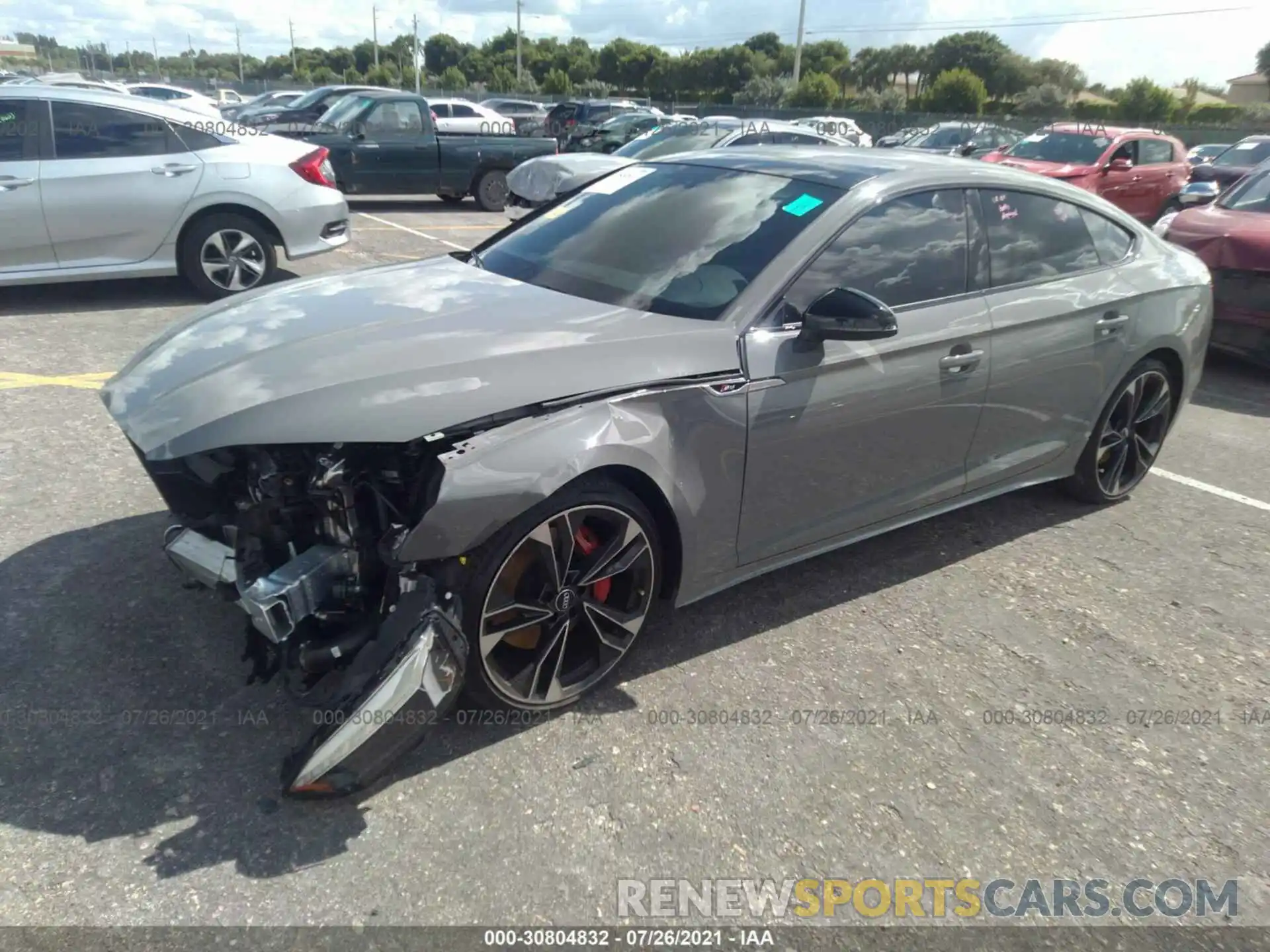 2 Photograph of a damaged car WAUC4CF58LA013080 AUDI S5 SPORTBACK 2020