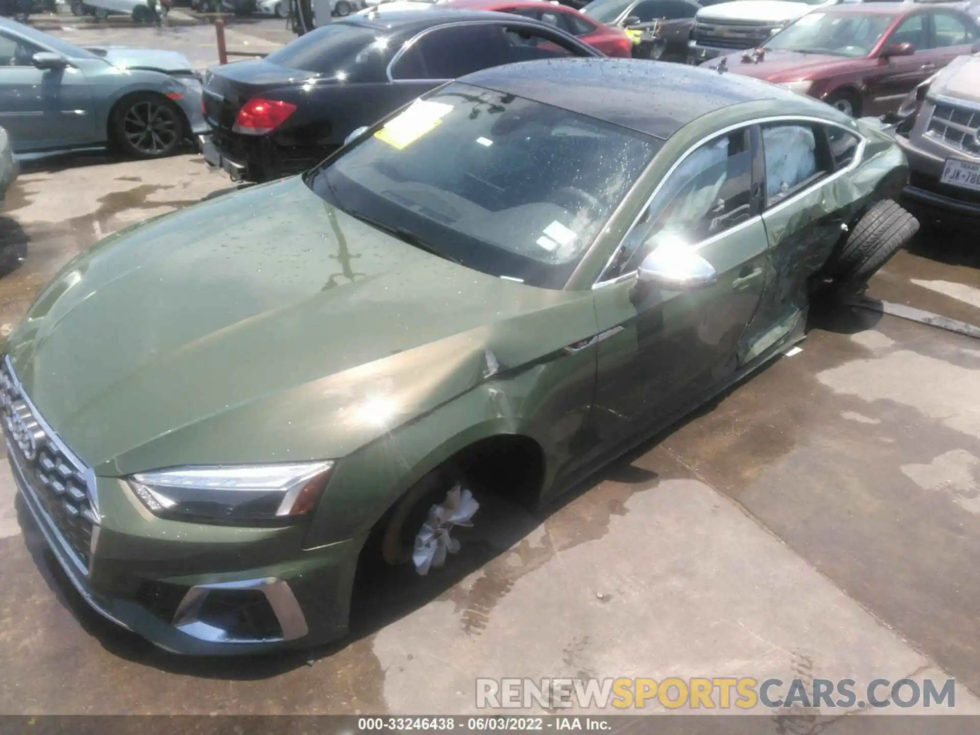 6 Photograph of a damaged car WAUA4CF59MA004350 AUDI S5 SPORTBACK 2021