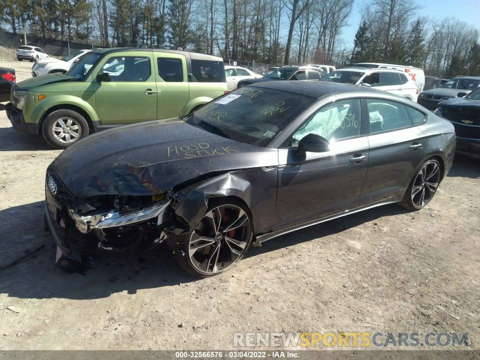 2 Фотография поврежденного автомобиля WAUB4CF56MA029873 AUDI S5 SPORTBACK 2021