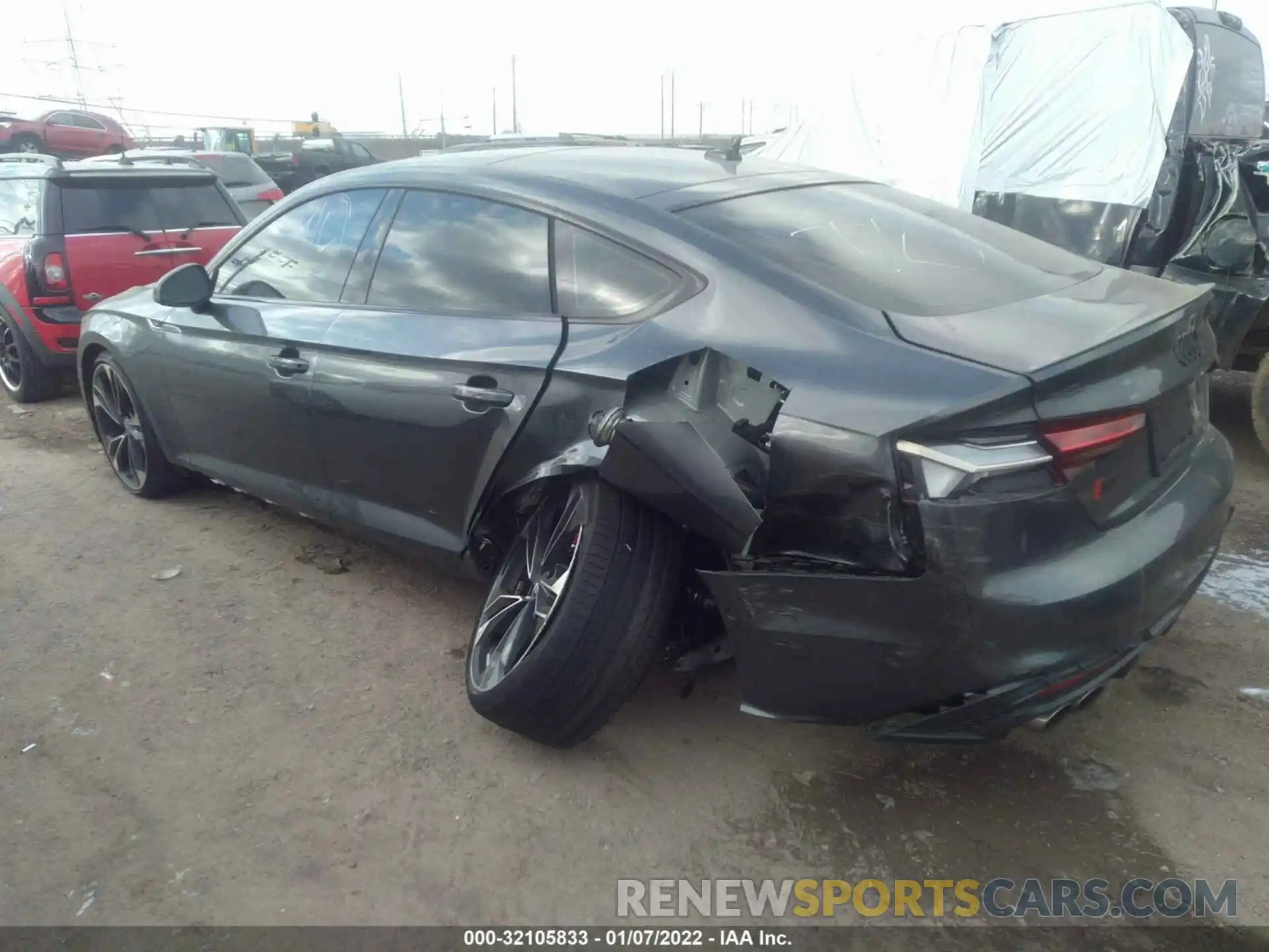 3 Photograph of a damaged car WAUB4CF58MA006711 AUDI S5 SPORTBACK 2021