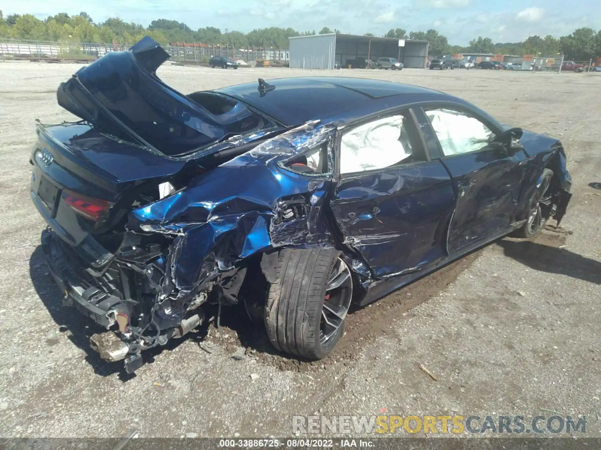 4 Photograph of a damaged car WAUC4CF52MA006000 AUDI S5 SPORTBACK 2021