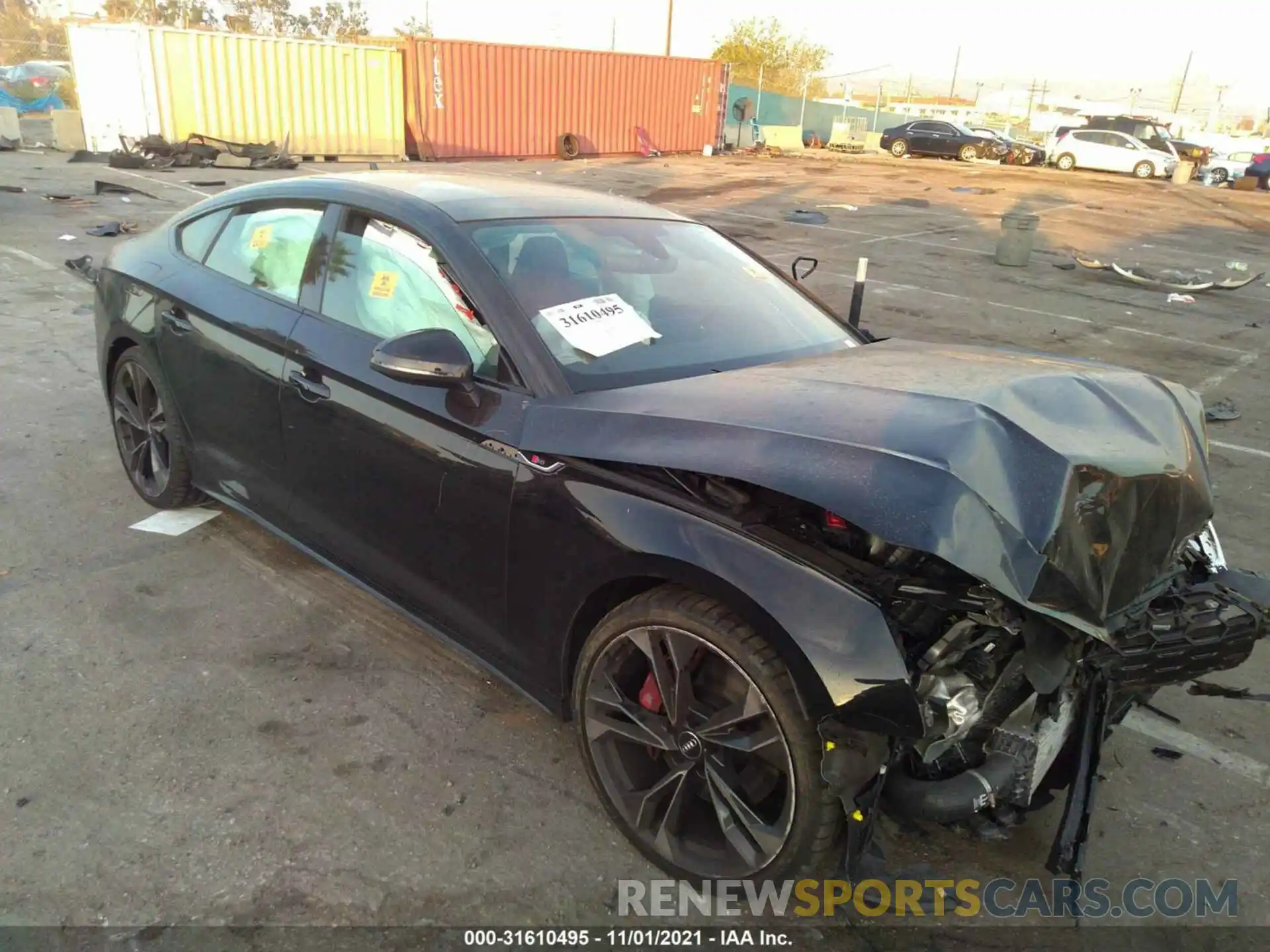 1 Photograph of a damaged car WAUC4CF53MA022805 AUDI S5 SPORTBACK 2021