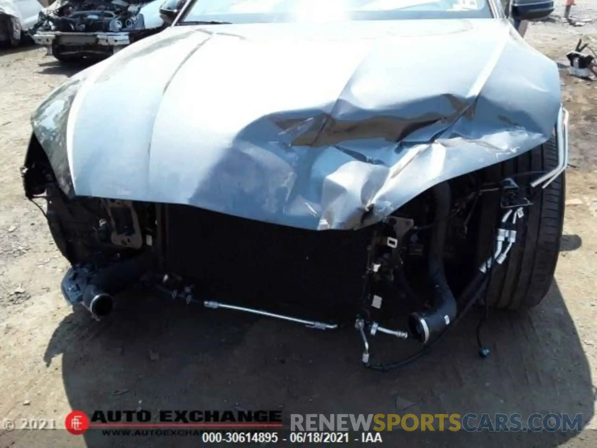 1 Photograph of a damaged car WAUC4CF53MA026384 AUDI S5 SPORTBACK 2021