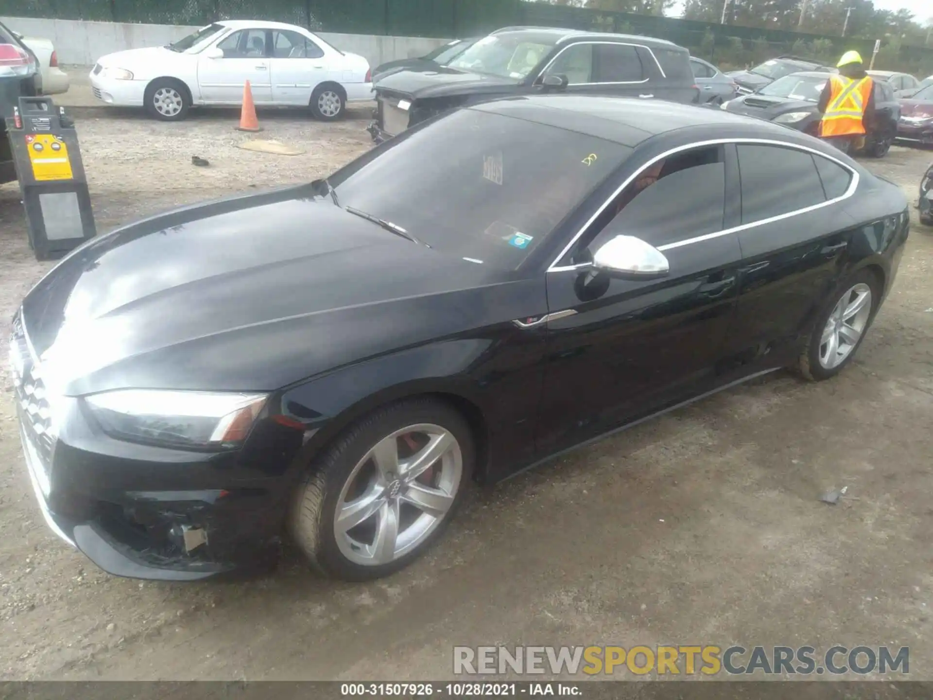 2 Фотография поврежденного автомобиля WAUC4CF54MA002501 AUDI S5 SPORTBACK 2021