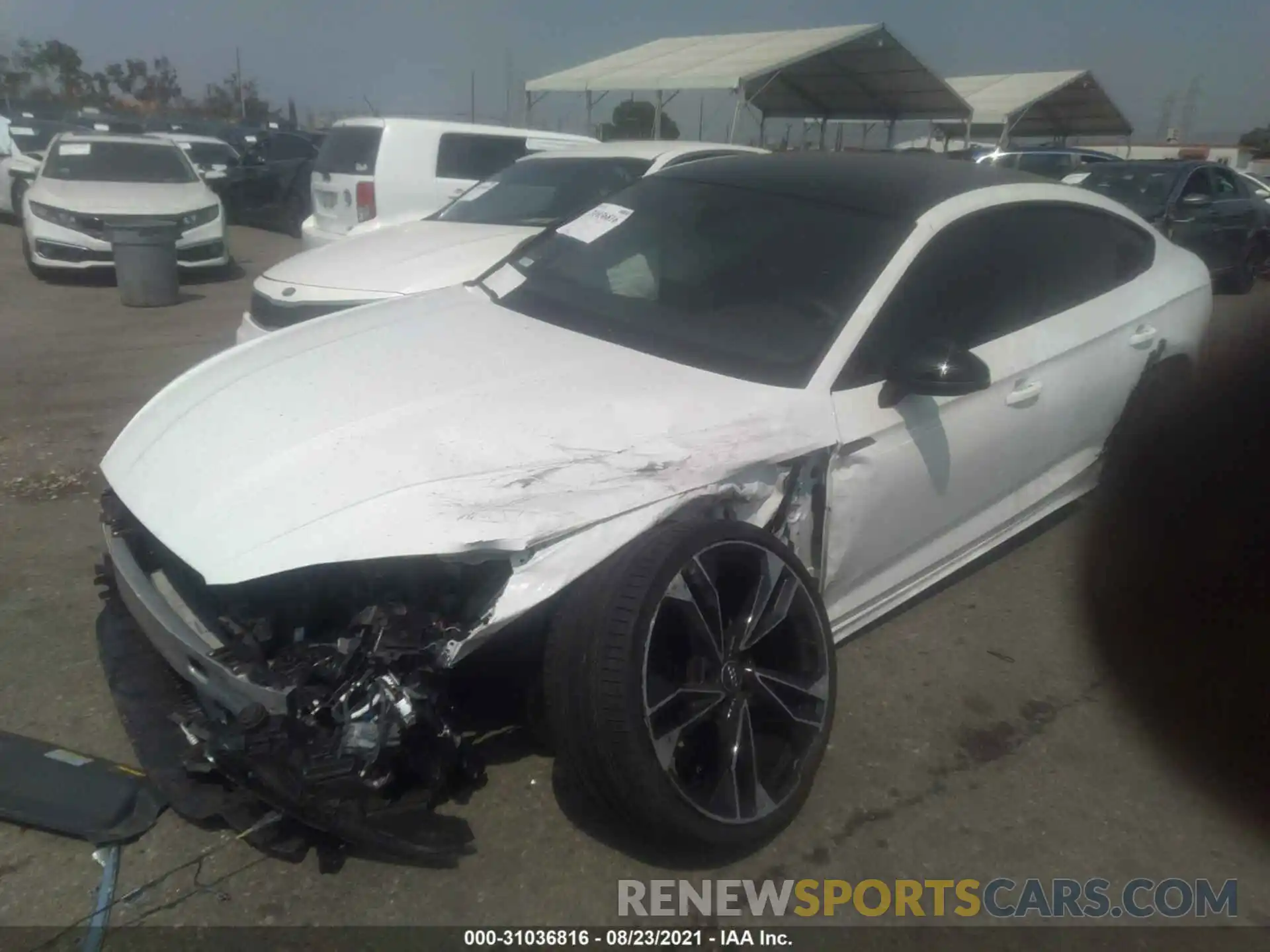 2 Photograph of a damaged car WAUC4CF56MA009773 AUDI S5 SPORTBACK 2021