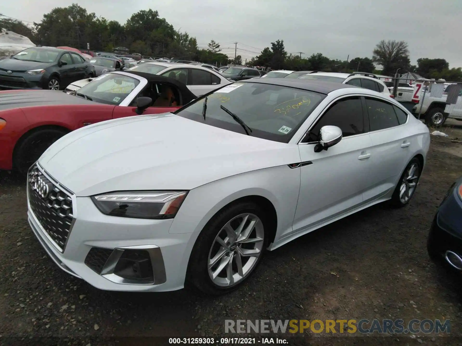 2 Photograph of a damaged car WAUC4CF57MA005375 AUDI S5 SPORTBACK 2021