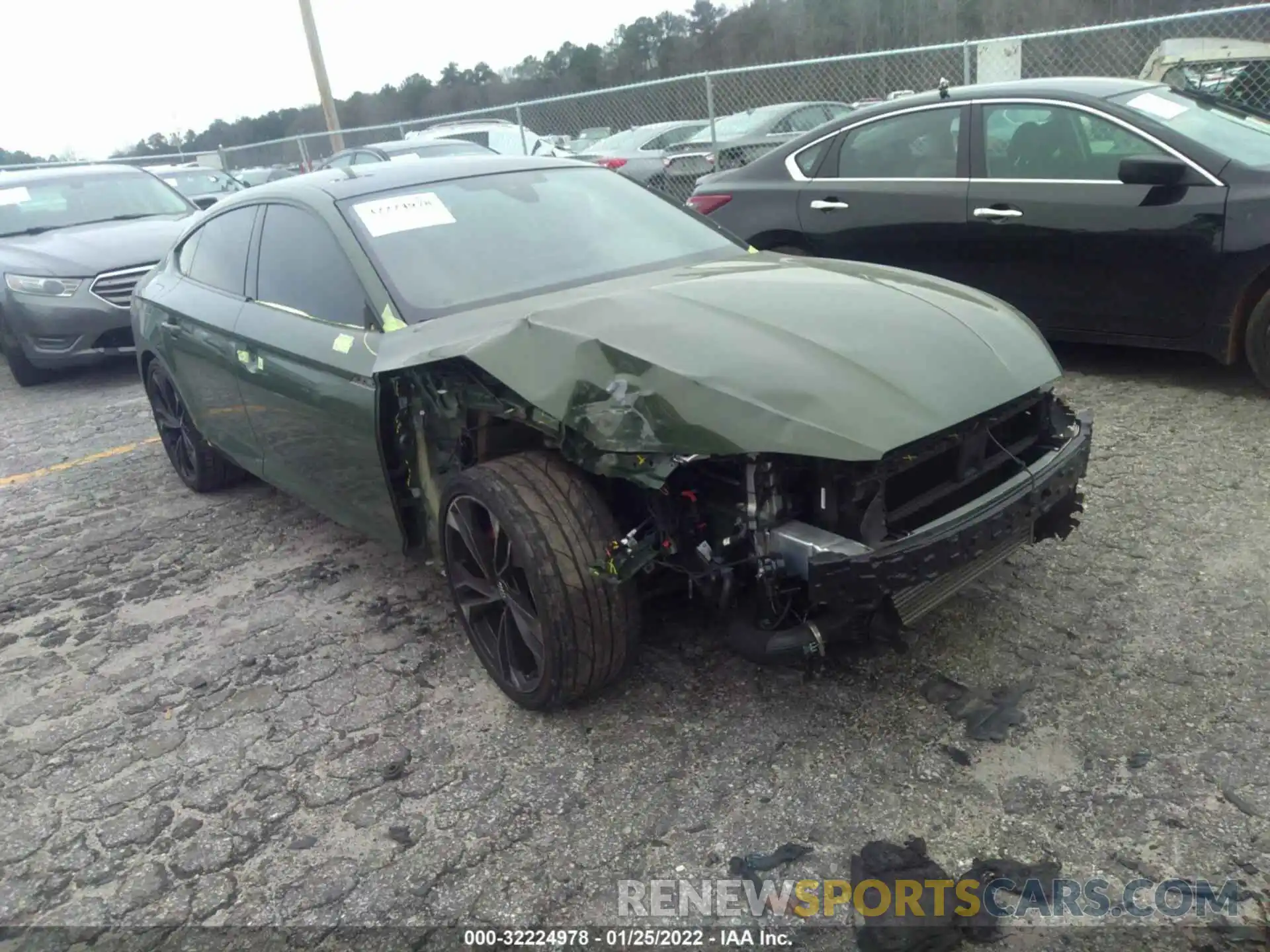 1 Photograph of a damaged car WAUC4CF59MA005281 AUDI S5 SPORTBACK 2021