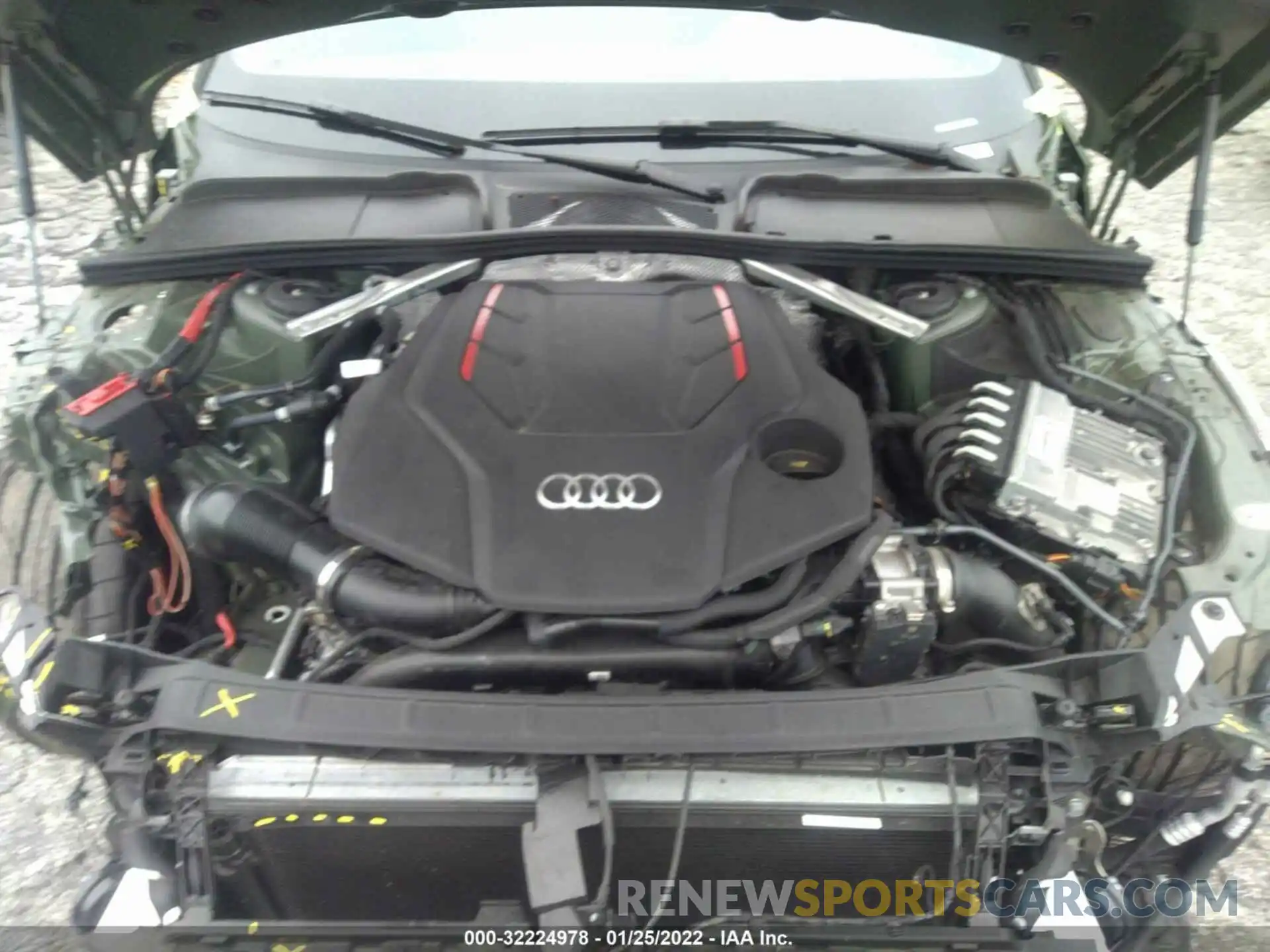 10 Фотография поврежденного автомобиля WAUC4CF59MA005281 AUDI S5 SPORTBACK 2021