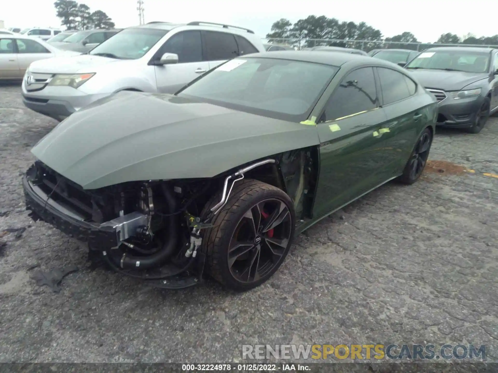 2 Photograph of a damaged car WAUC4CF59MA005281 AUDI S5 SPORTBACK 2021