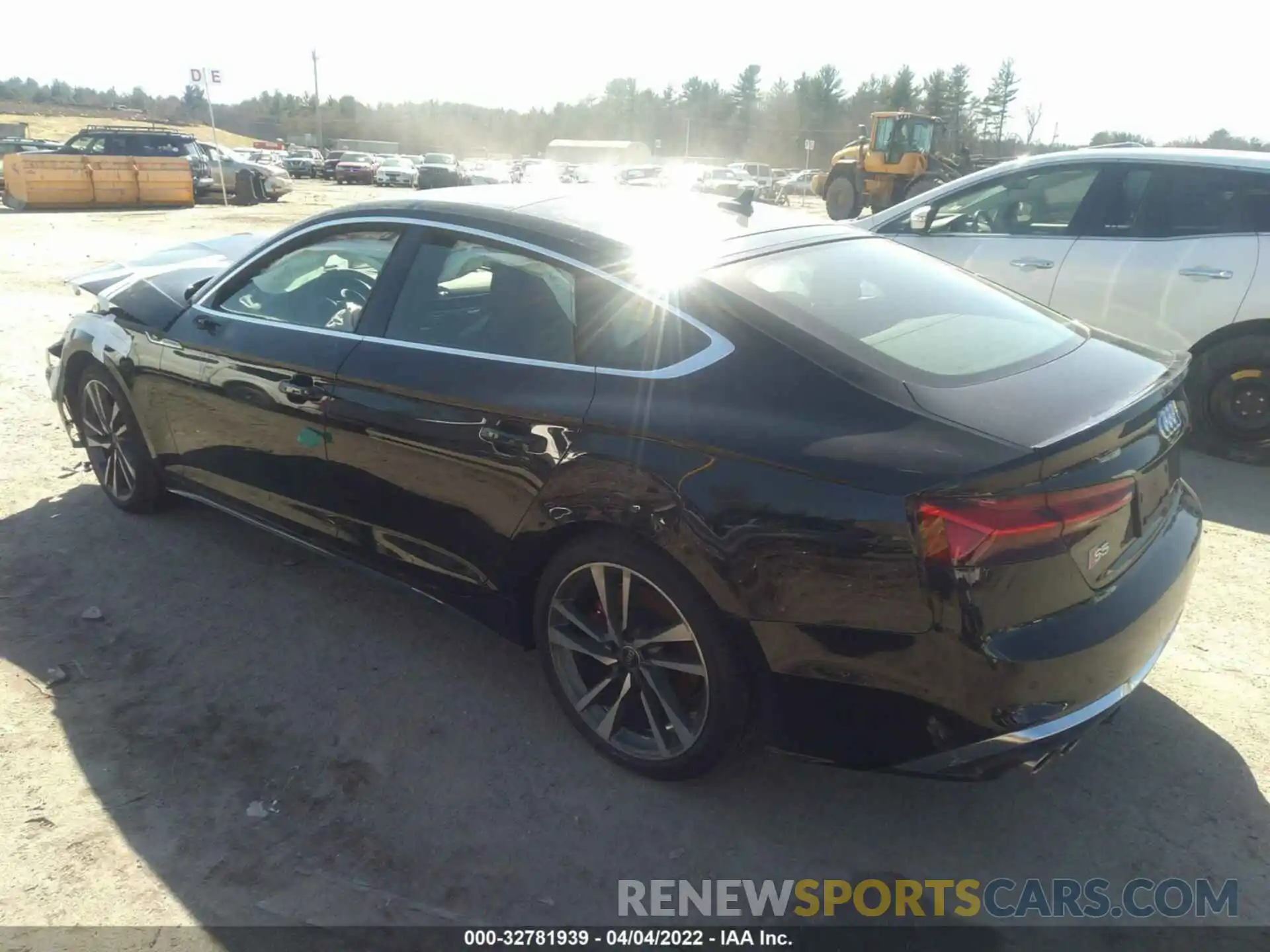 3 Photograph of a damaged car WAUC4CF50NA011892 AUDI S5 SPORTBACK 2022