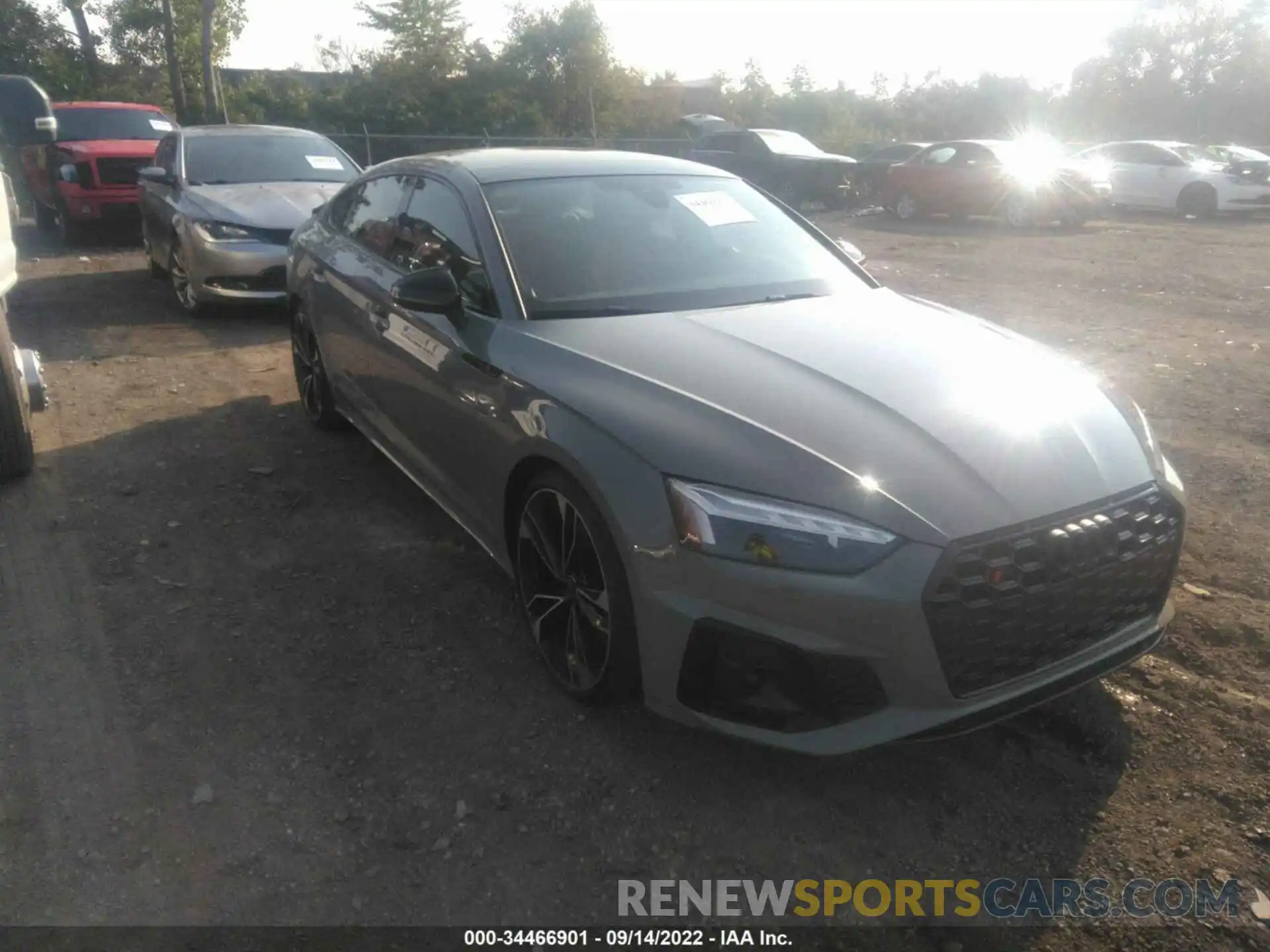 1 Photograph of a damaged car WAUC4CF57NA011839 AUDI S5 SPORTBACK 2022