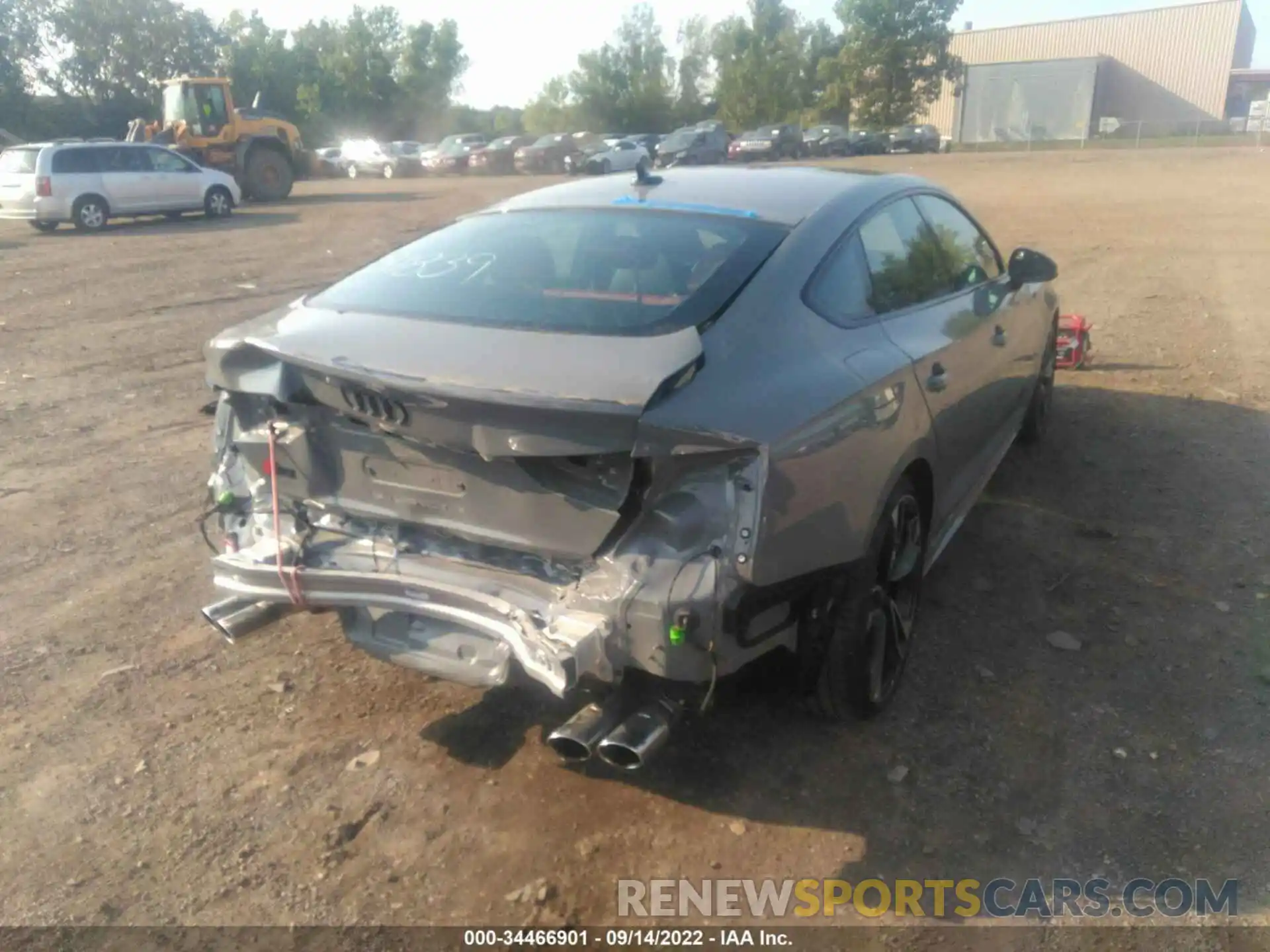 4 Photograph of a damaged car WAUC4CF57NA011839 AUDI S5 SPORTBACK 2022