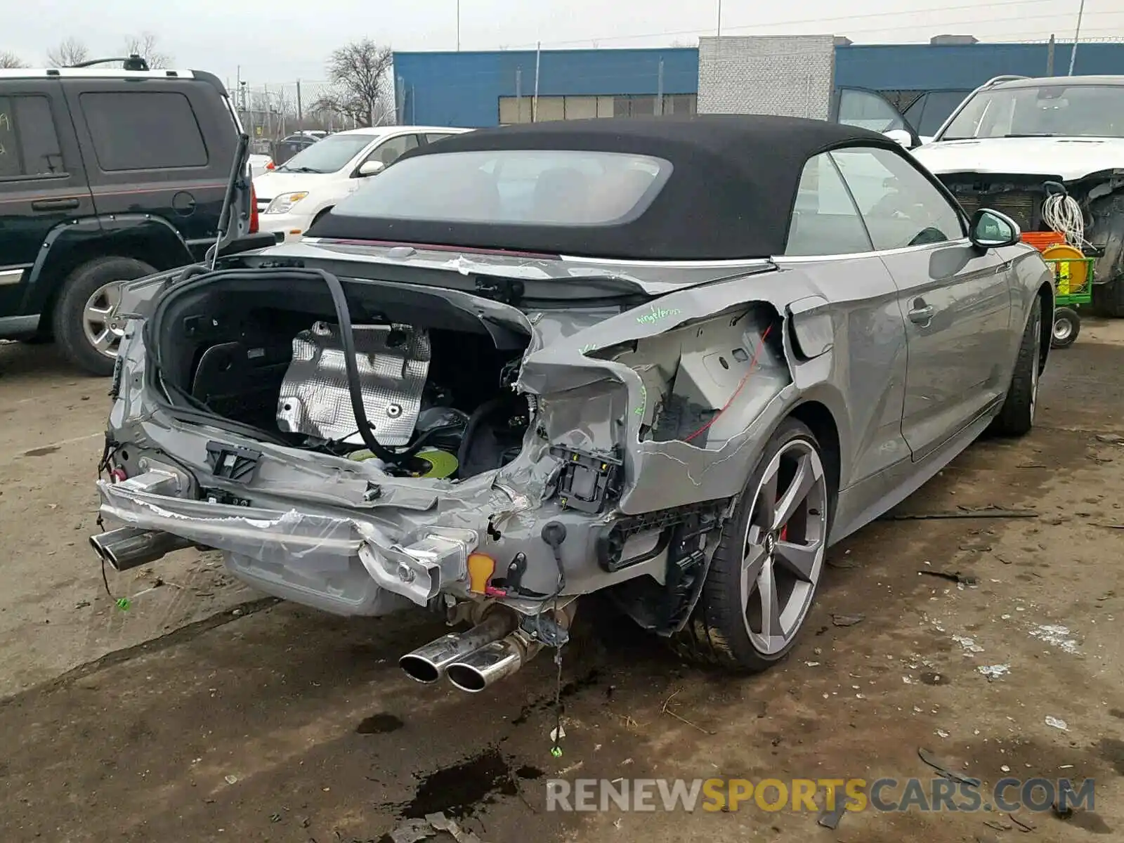 4 Photograph of a damaged car WAU24GF58KN006933 AUDI S5/RS5 2019