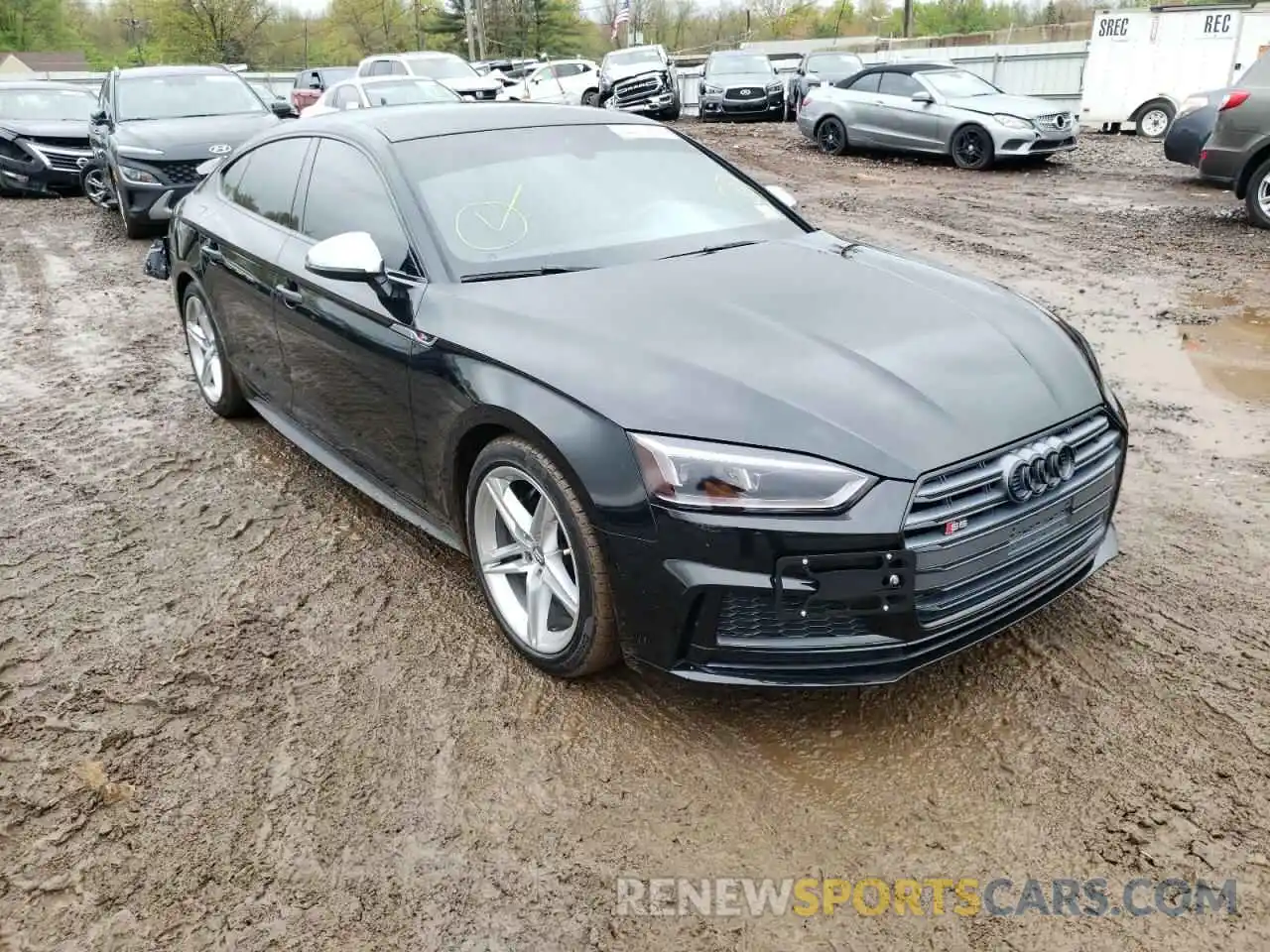 1 Photograph of a damaged car WAUA4CF51KA093652 AUDI S5/RS5 2019