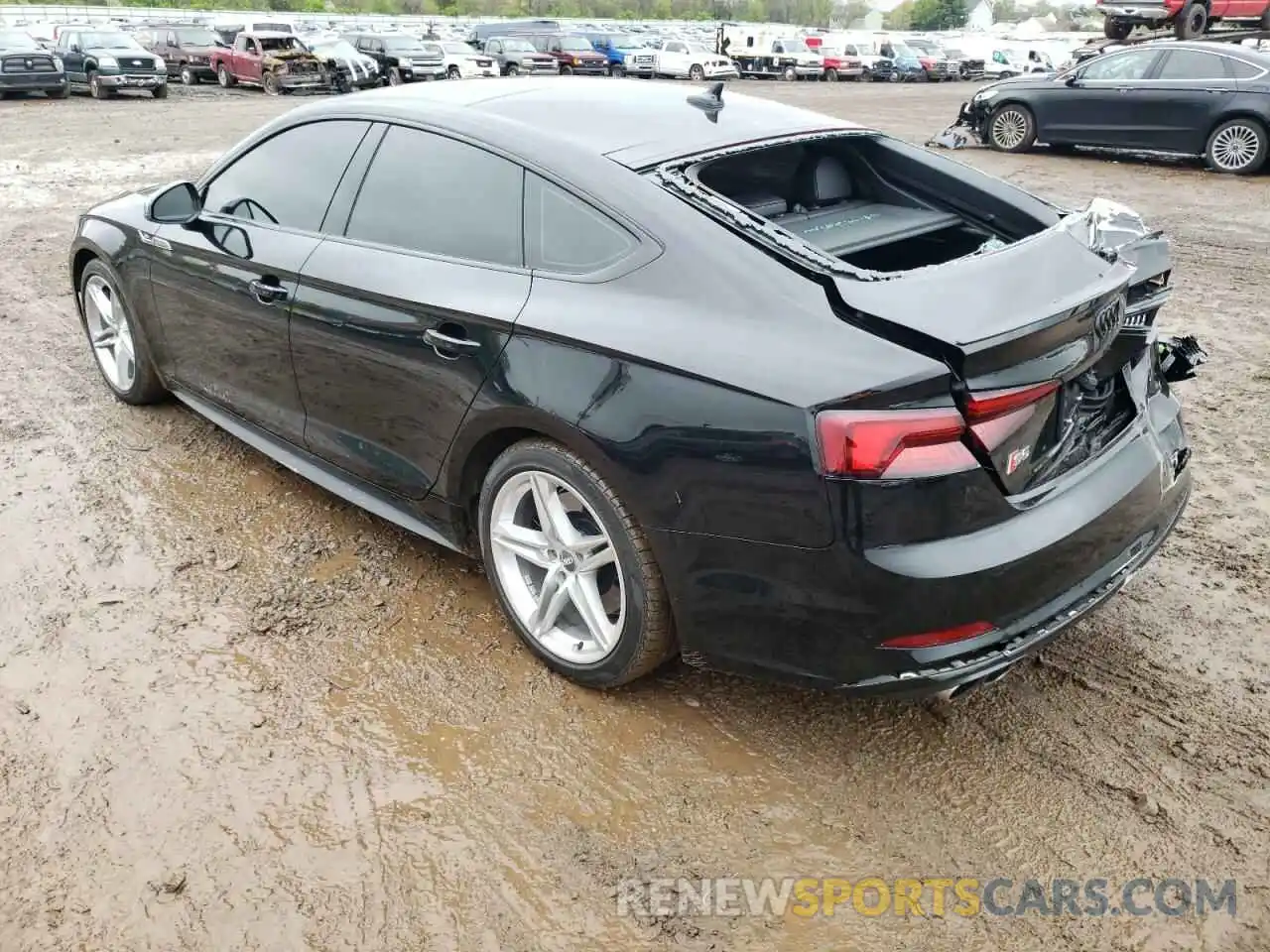 3 Photograph of a damaged car WAUA4CF51KA093652 AUDI S5/RS5 2019