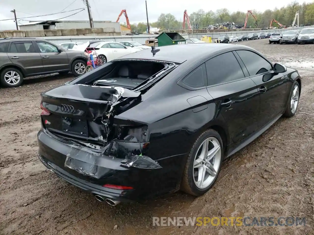 4 Photograph of a damaged car WAUA4CF51KA093652 AUDI S5/RS5 2019