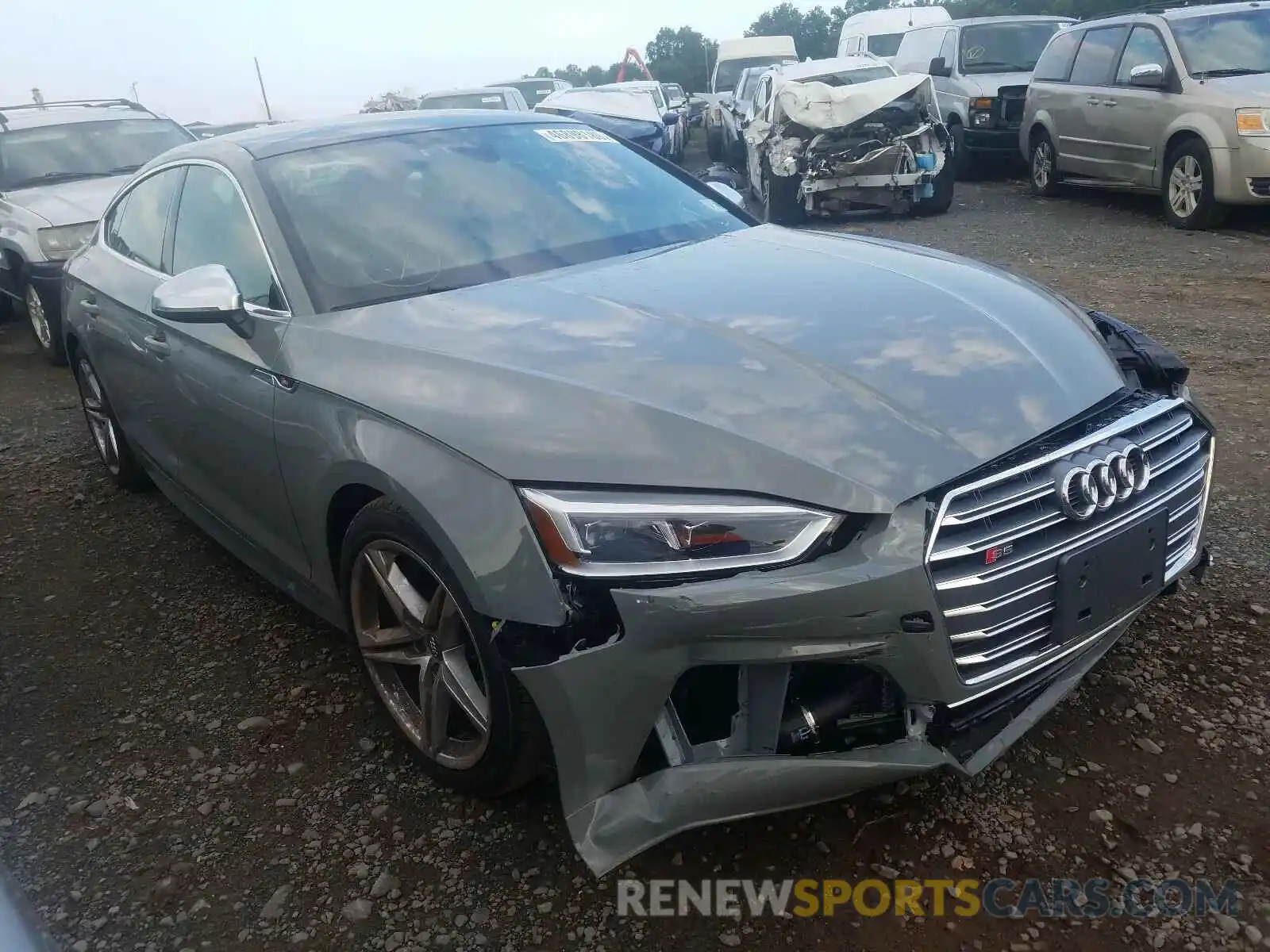 1 Photograph of a damaged car WAUA4CF51KA094705 AUDI S5/RS5 2019