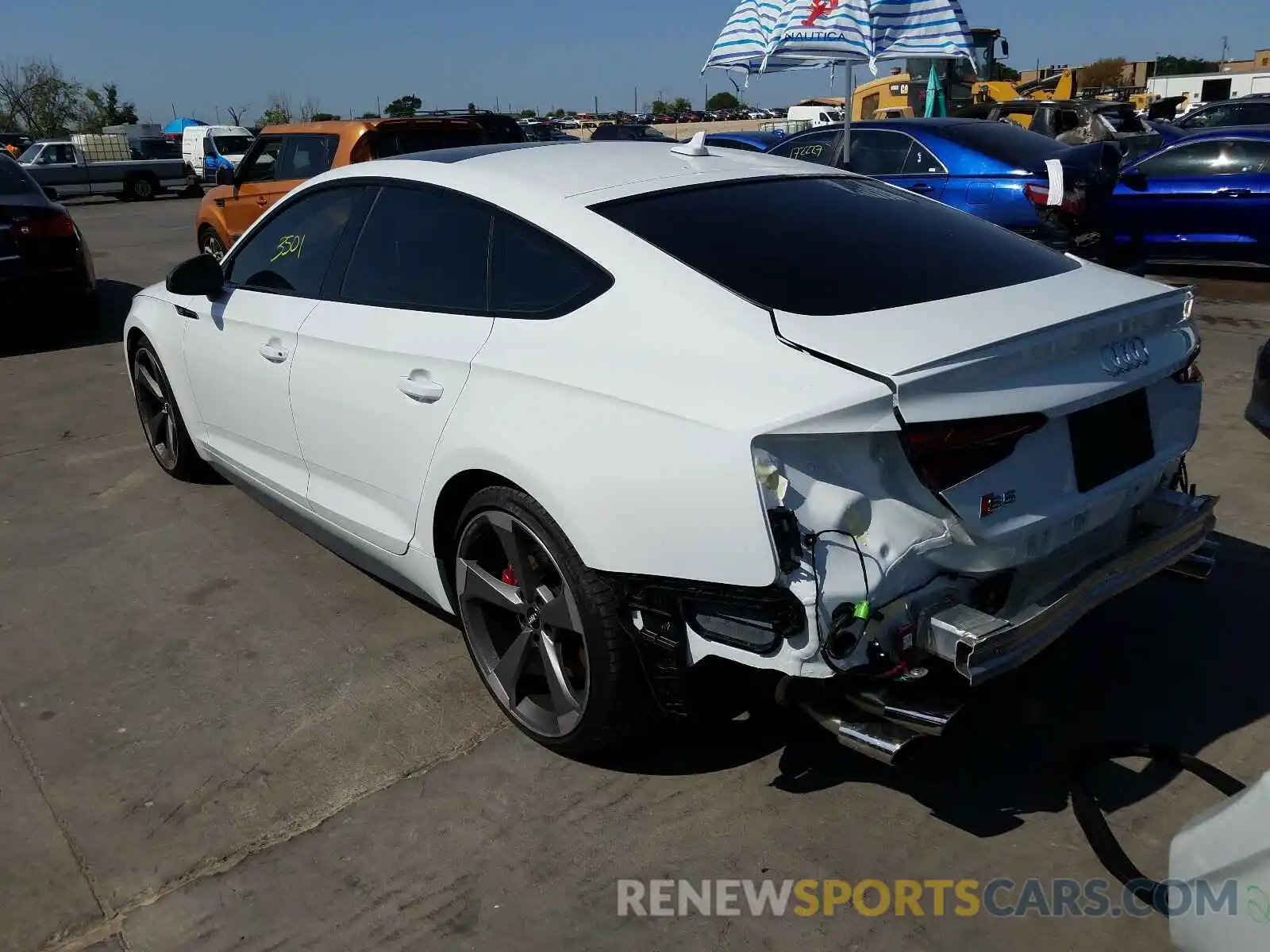 3 Photograph of a damaged car WAUB4CF50KA080976 AUDI S5/RS5 2019