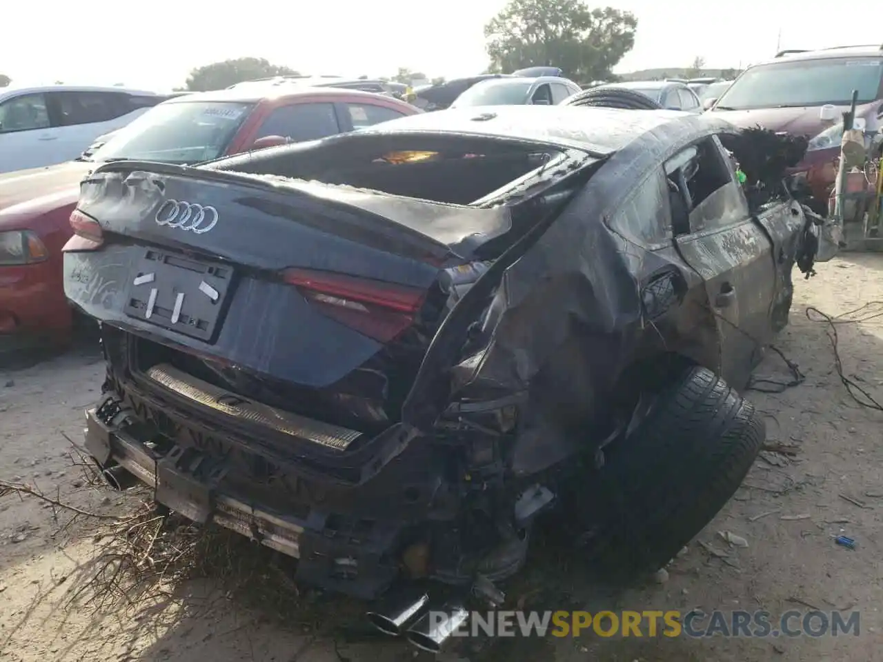 4 Photograph of a damaged car WAUB4CF51KA081120 AUDI S5/RS5 2019