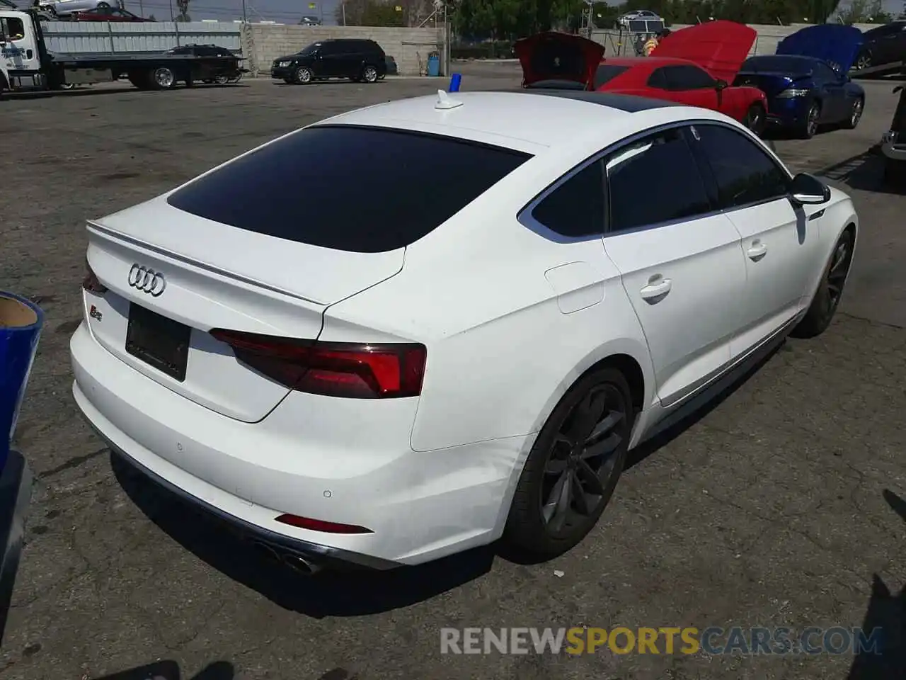 4 Photograph of a damaged car WAUB4CF51KA091257 AUDI S5/RS5 2019