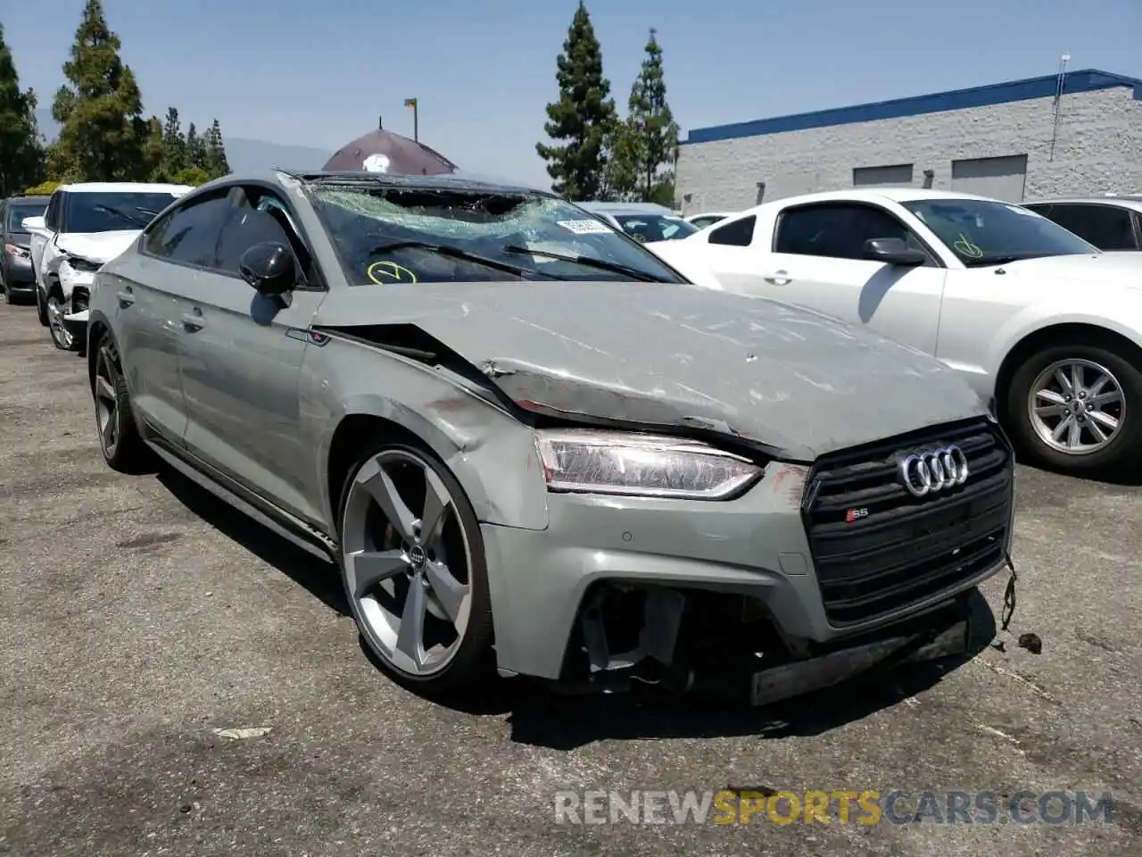 1 Photograph of a damaged car WAUB4CF51KA093414 AUDI S5/RS5 2019