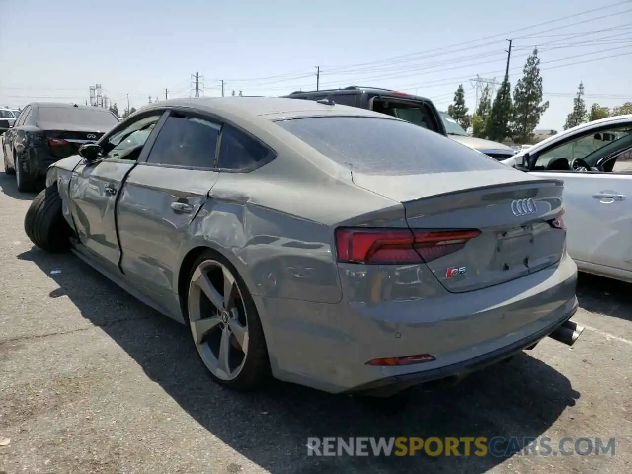 3 Photograph of a damaged car WAUB4CF51KA093414 AUDI S5/RS5 2019