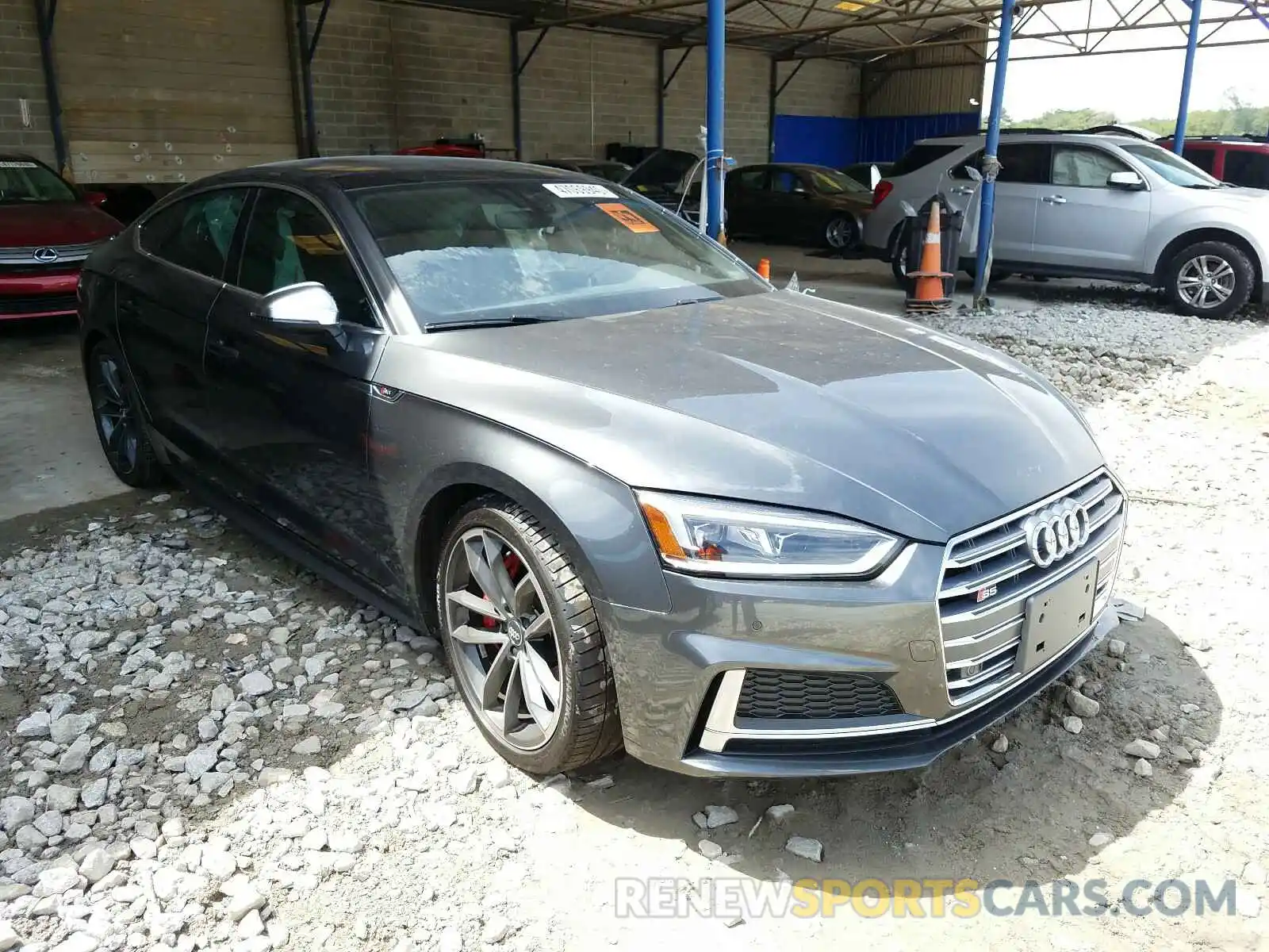 1 Photograph of a damaged car WAUB4CF52KA073723 AUDI S5/RS5 2019