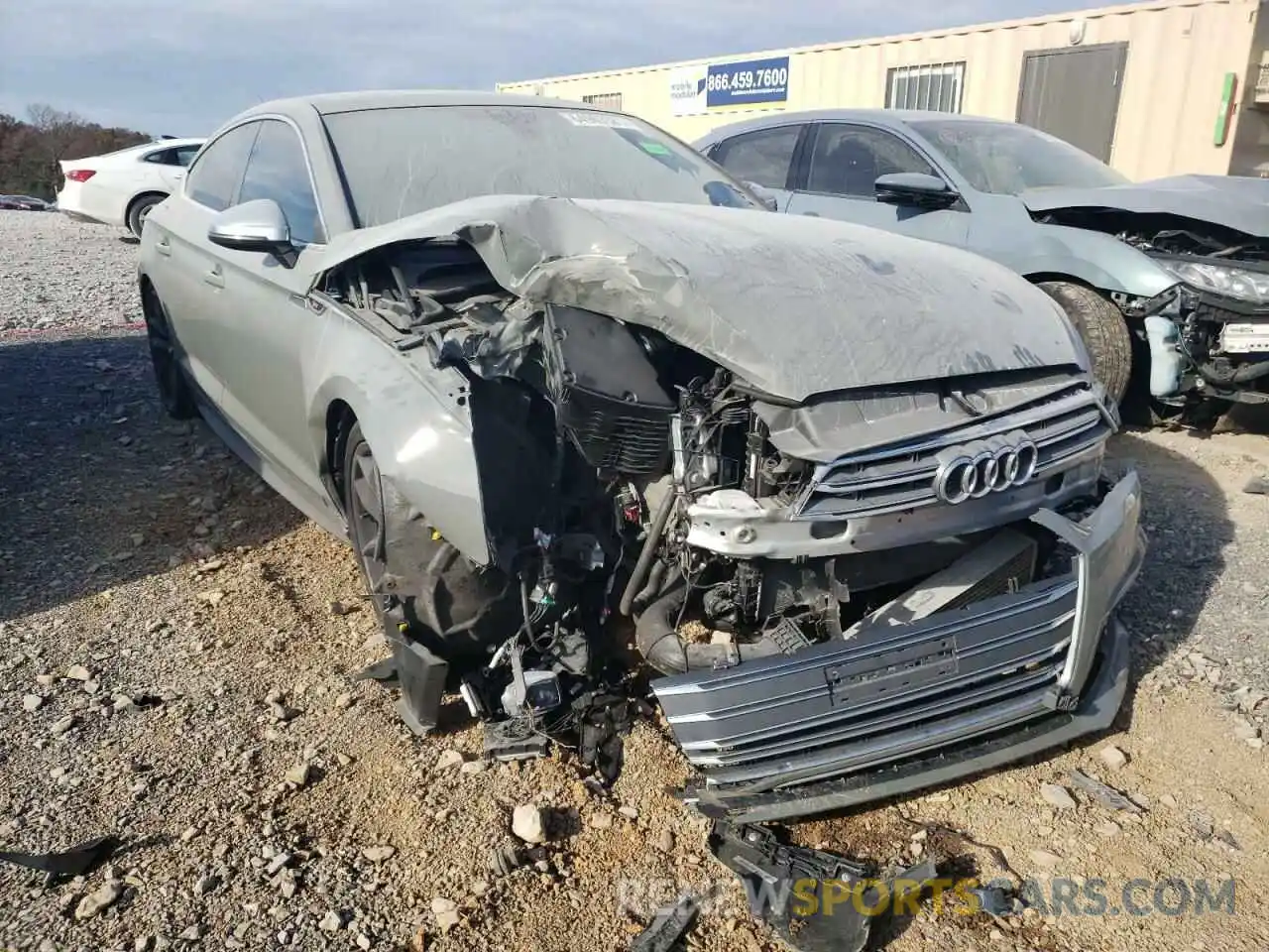 1 Photograph of a damaged car WAUB4CF52KA079246 AUDI S5/RS5 2019