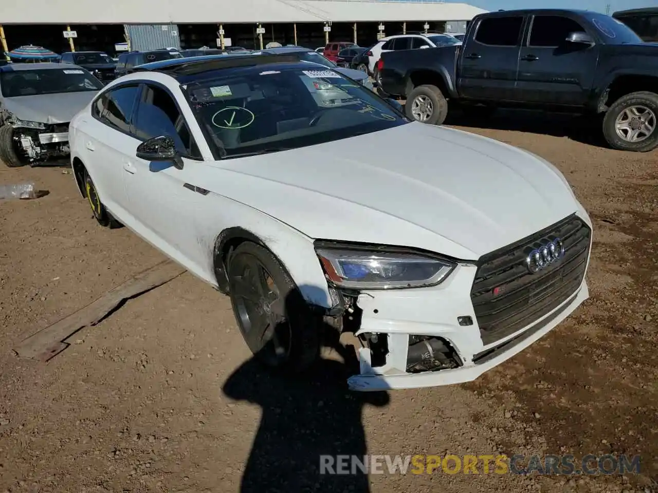 1 Photograph of a damaged car WAUB4CF53KA002143 AUDI S5/RS5 2019