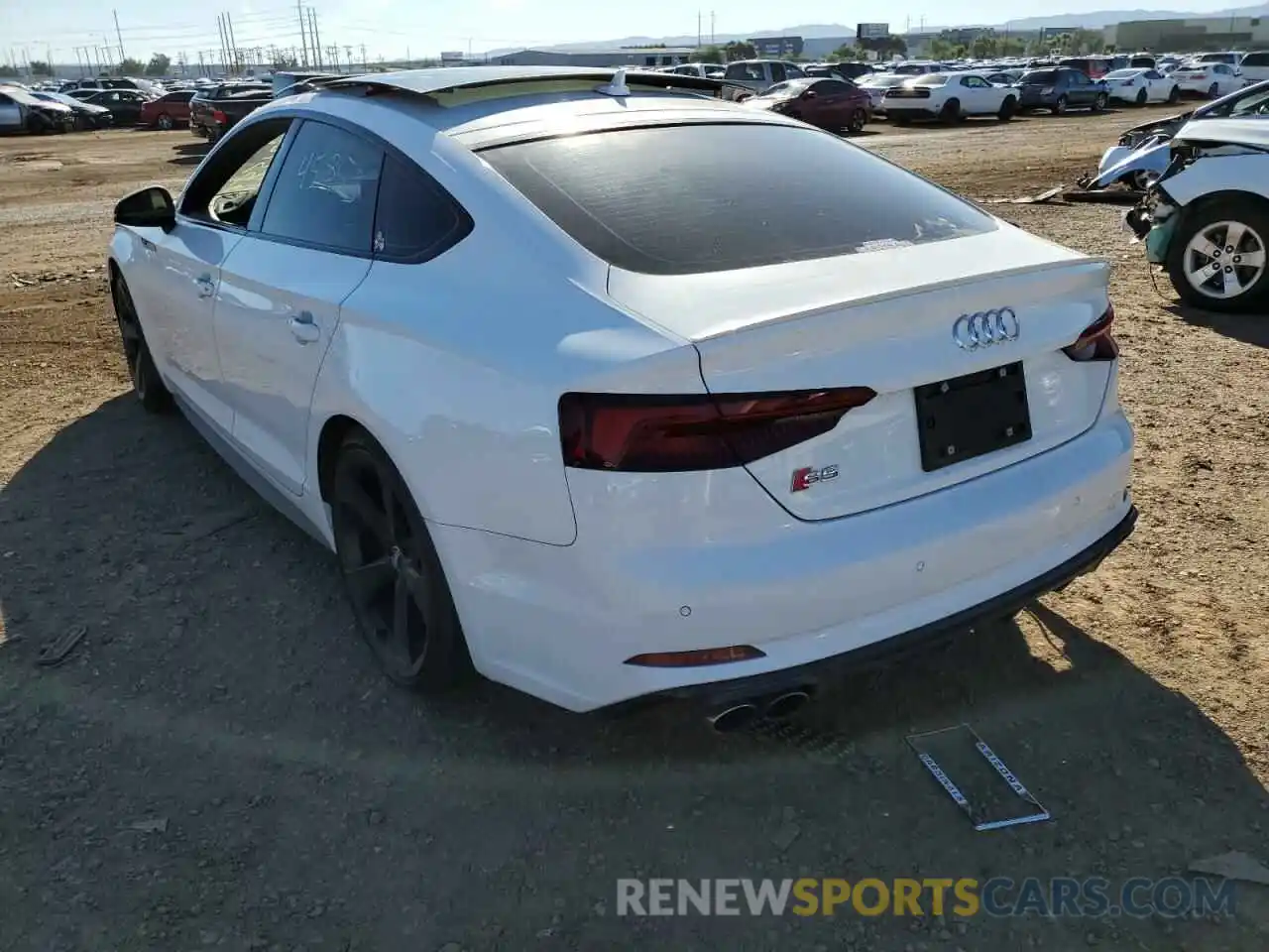 3 Photograph of a damaged car WAUB4CF53KA002143 AUDI S5/RS5 2019