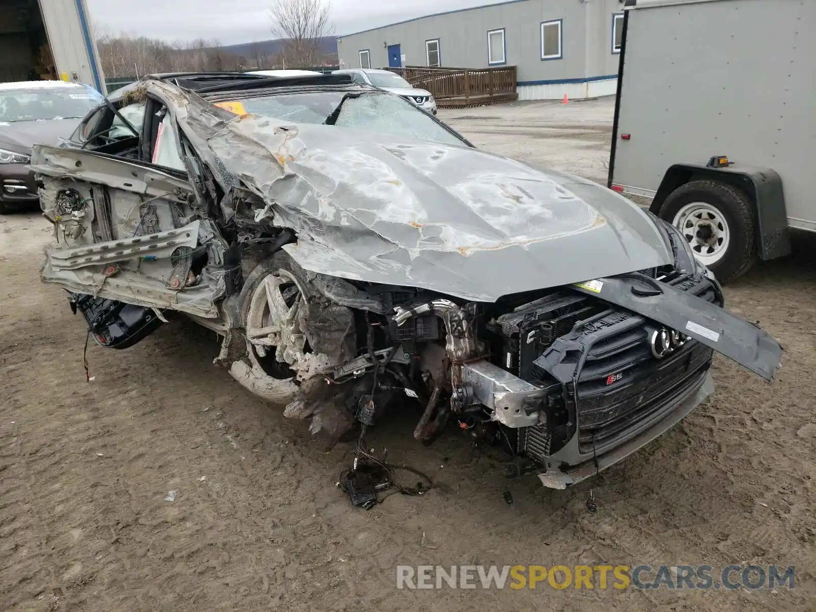 1 Photograph of a damaged car WAUB4CF53KA075321 AUDI S5/RS5 2019