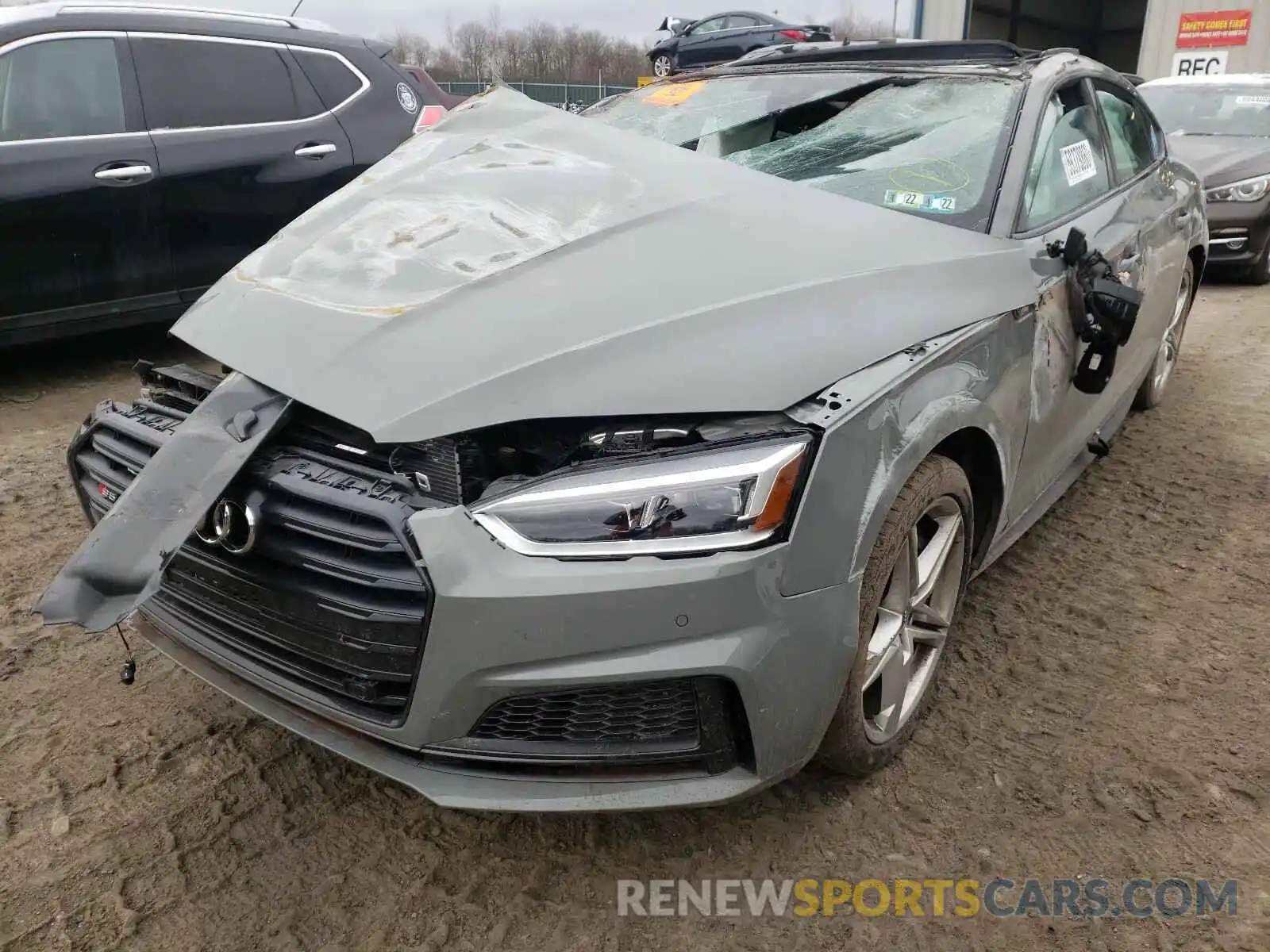 2 Photograph of a damaged car WAUB4CF53KA075321 AUDI S5/RS5 2019