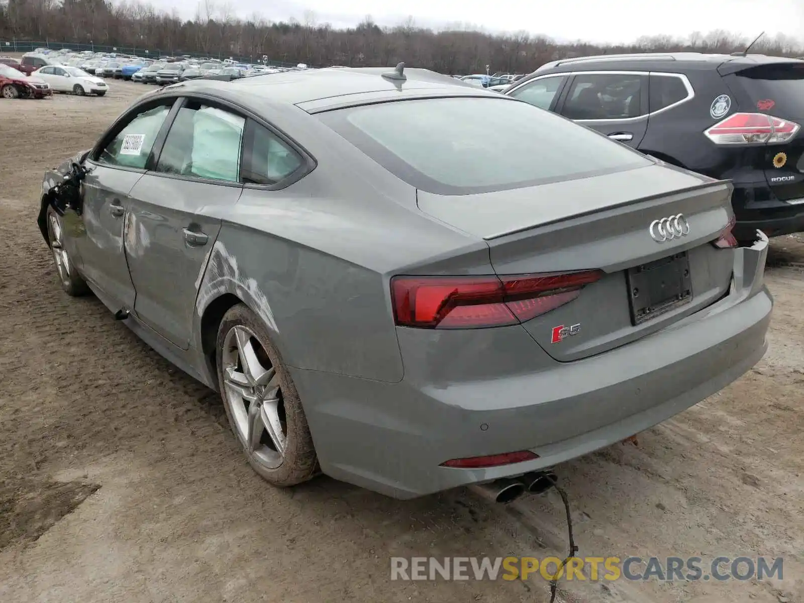 3 Photograph of a damaged car WAUB4CF53KA075321 AUDI S5/RS5 2019