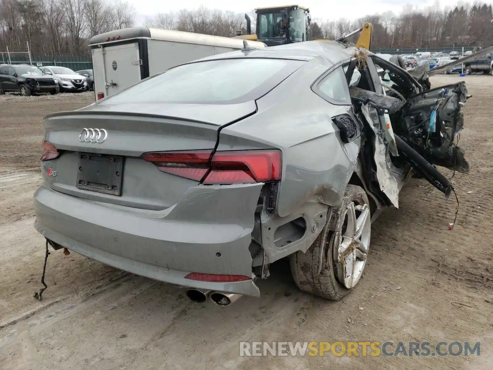 4 Photograph of a damaged car WAUB4CF53KA075321 AUDI S5/RS5 2019