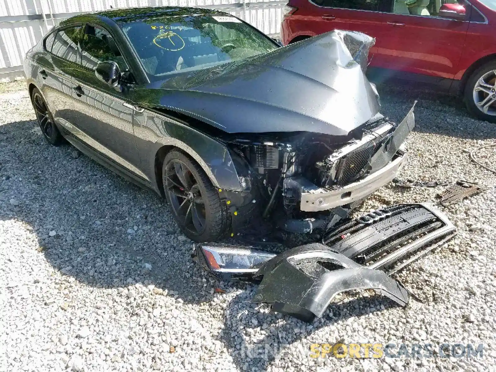 1 Photograph of a damaged car WAUB4CF54KA036463 AUDI S5/RS5 2019