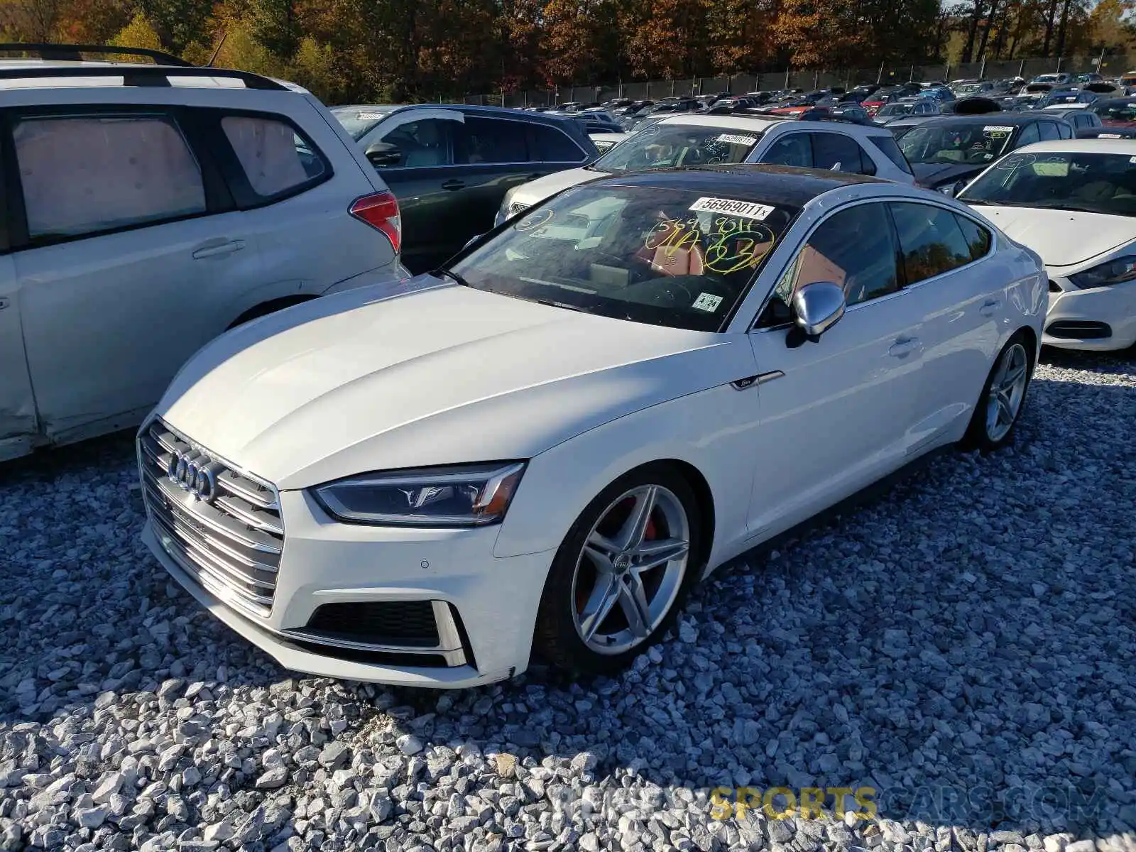 2 Photograph of a damaged car WAUB4CF55KA003052 AUDI S5/RS5 2019