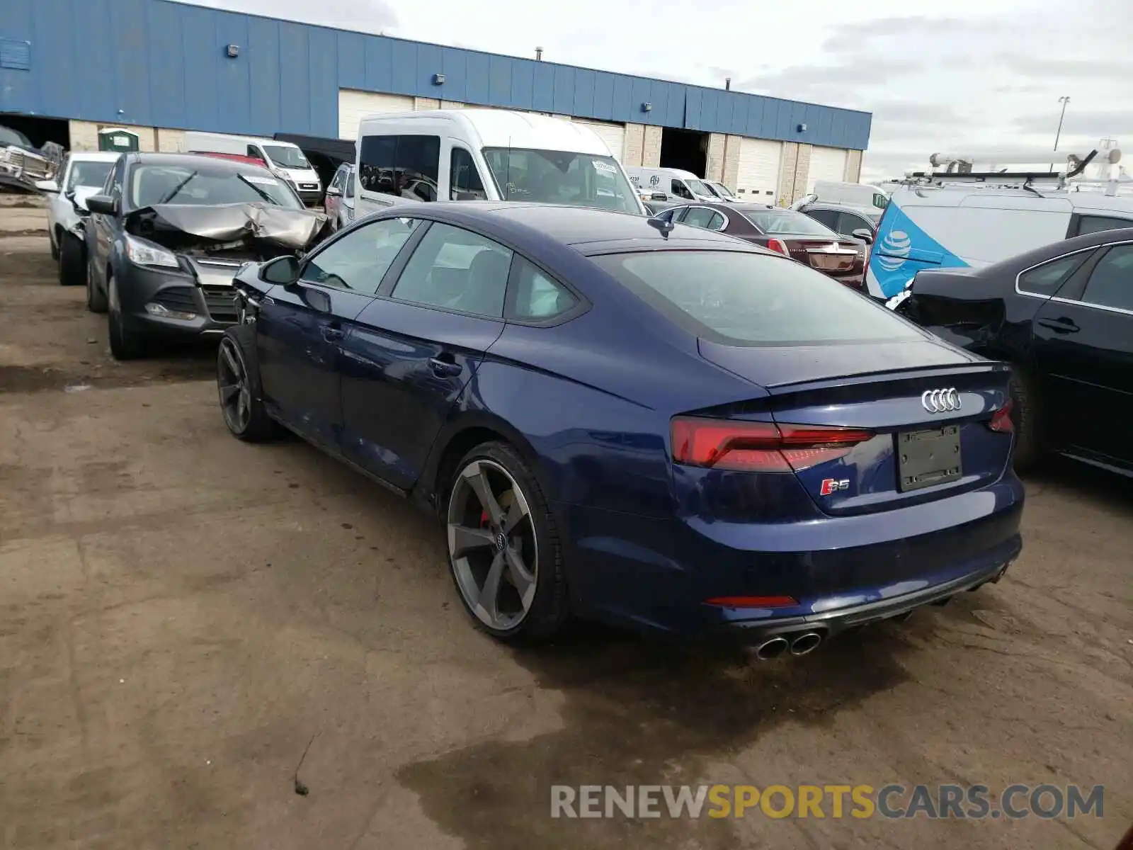 3 Photograph of a damaged car WAUB4CF55KA072694 AUDI S5/RS5 2019