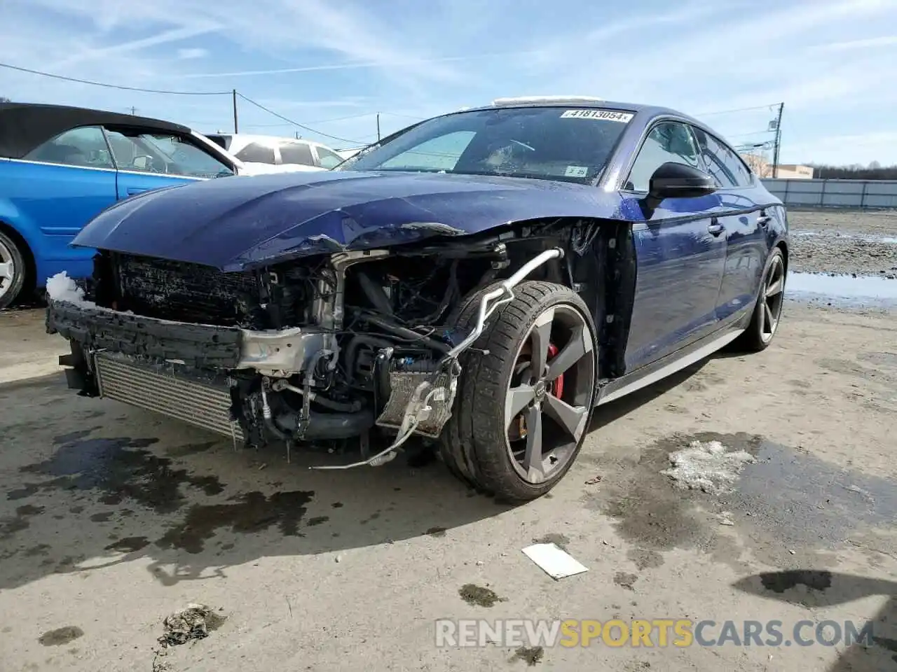 1 Photograph of a damaged car WAUB4CF55KA097692 AUDI S5/RS5 2019