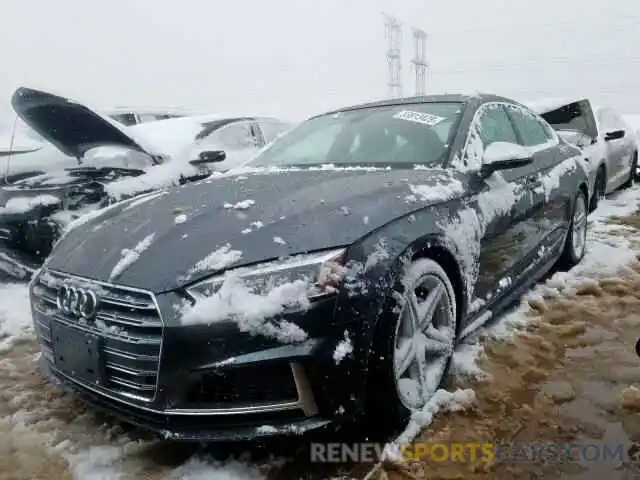 2 Photograph of a damaged car WAUB4CF56KA001004 AUDI S5/RS5 2019