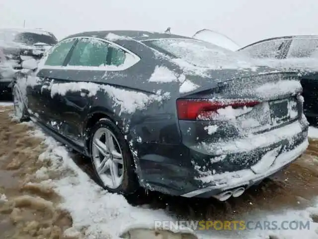 3 Photograph of a damaged car WAUB4CF56KA001004 AUDI S5/RS5 2019