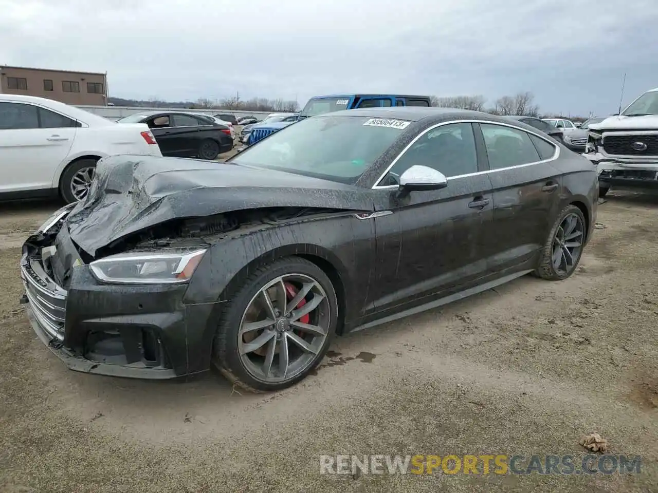 1 Photograph of a damaged car WAUB4CF57KA000556 AUDI S5/RS5 2019