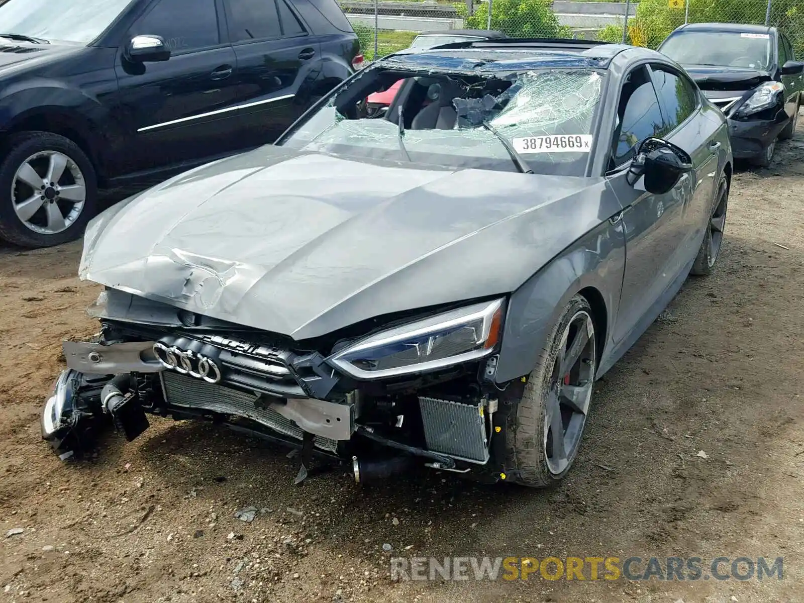 2 Photograph of a damaged car WAUB4CF57KA007071 AUDI S5/RS5 2019